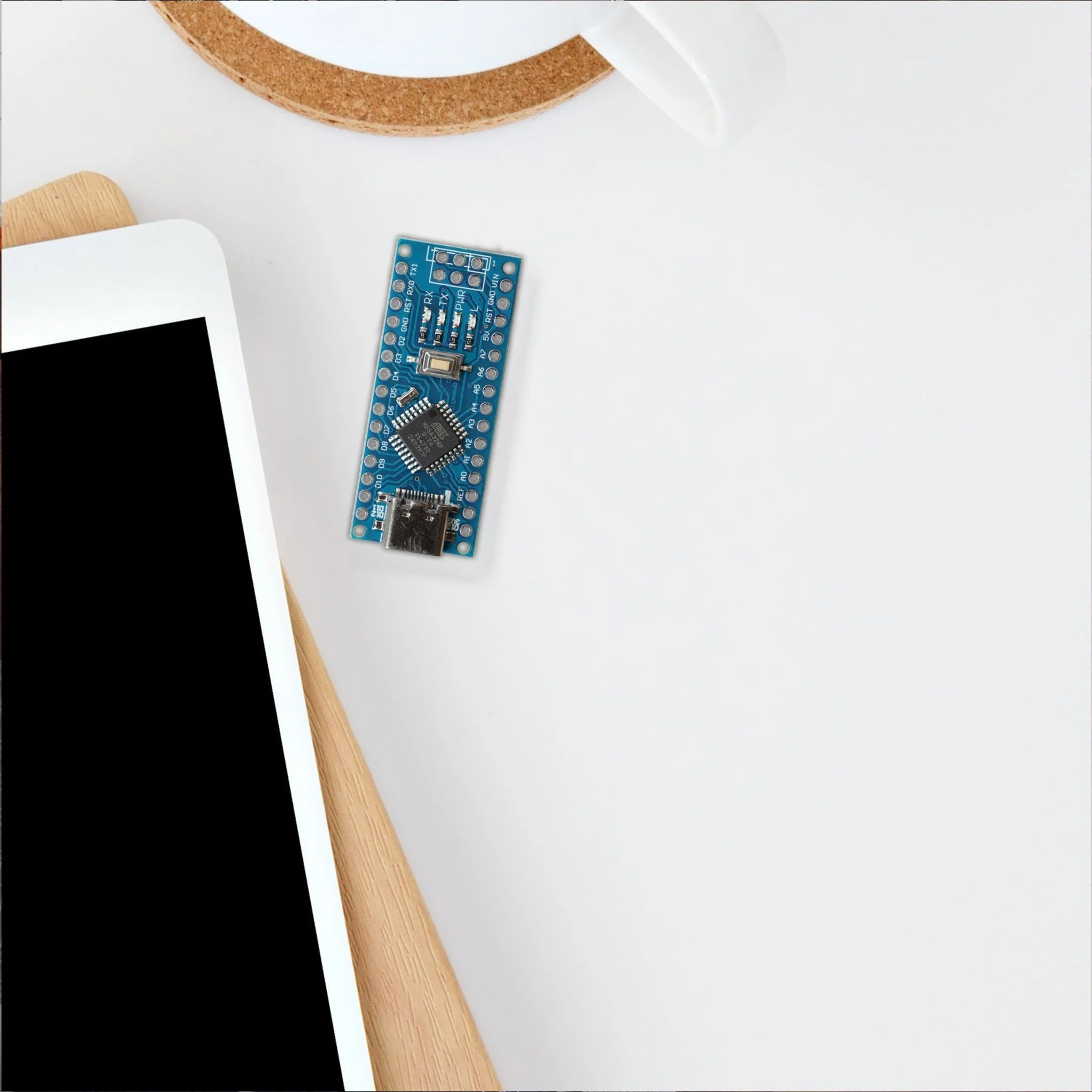 AZ-Nano V3-Board Set mit USB-C Anschluss | Atmega CH340 Chip Atmega328 CH340 | kompatibel mit Arduino, Arduino Pro Micro und Arduino Nano V3 - Image 8