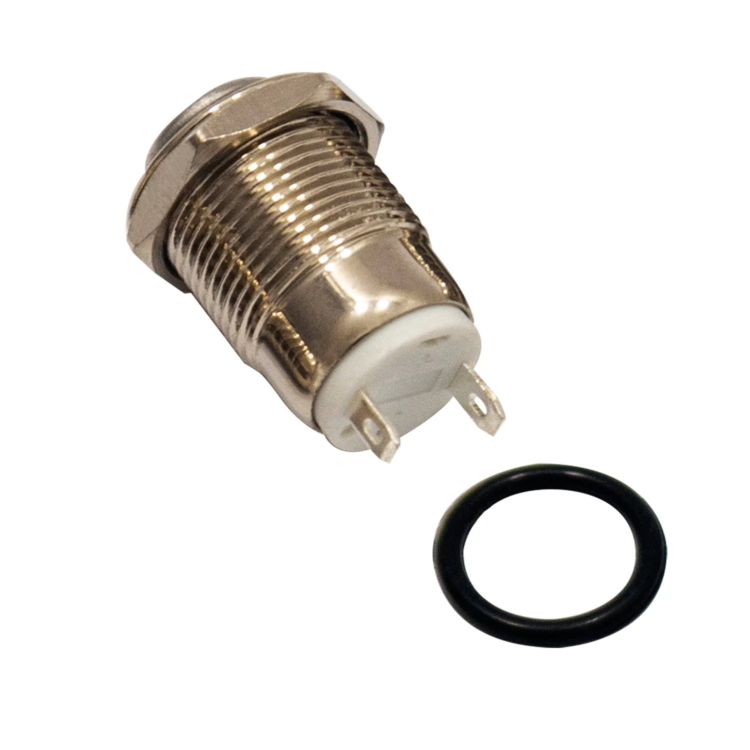 Drucktaster bis 36V, wasserdicht für Hupenknopfschalter, Türklingelschalter, Netzschalter, elektrische Geräte 12mm Durchmesser - Image 2