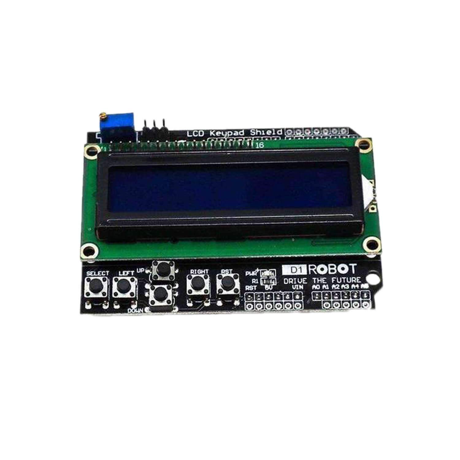 LCD1602 Display Keypad Shield HD44780 1602 Modul mit 2x16 Zeichen - Image 2
