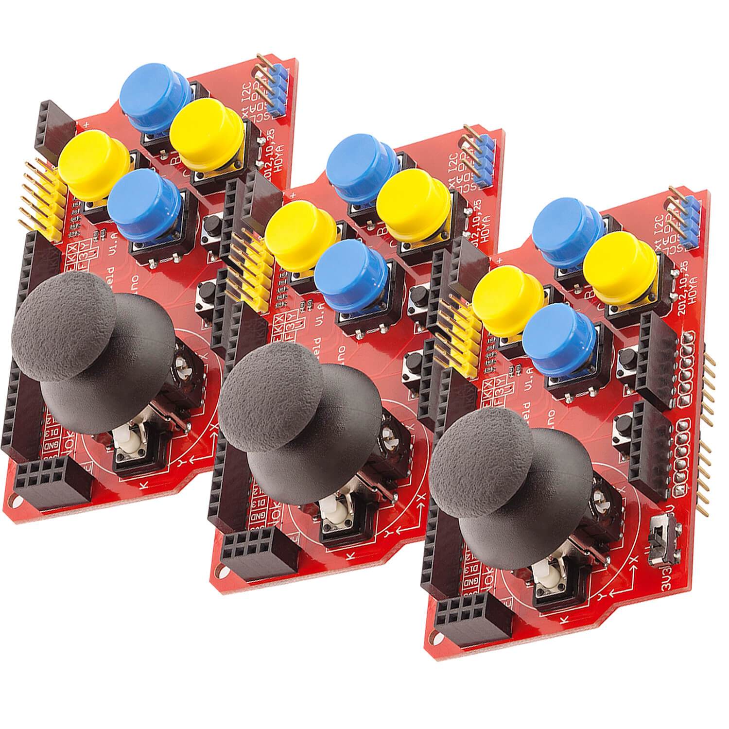 PS2 Joystick Shield Game Pad Keypad V2.0 - Image 4