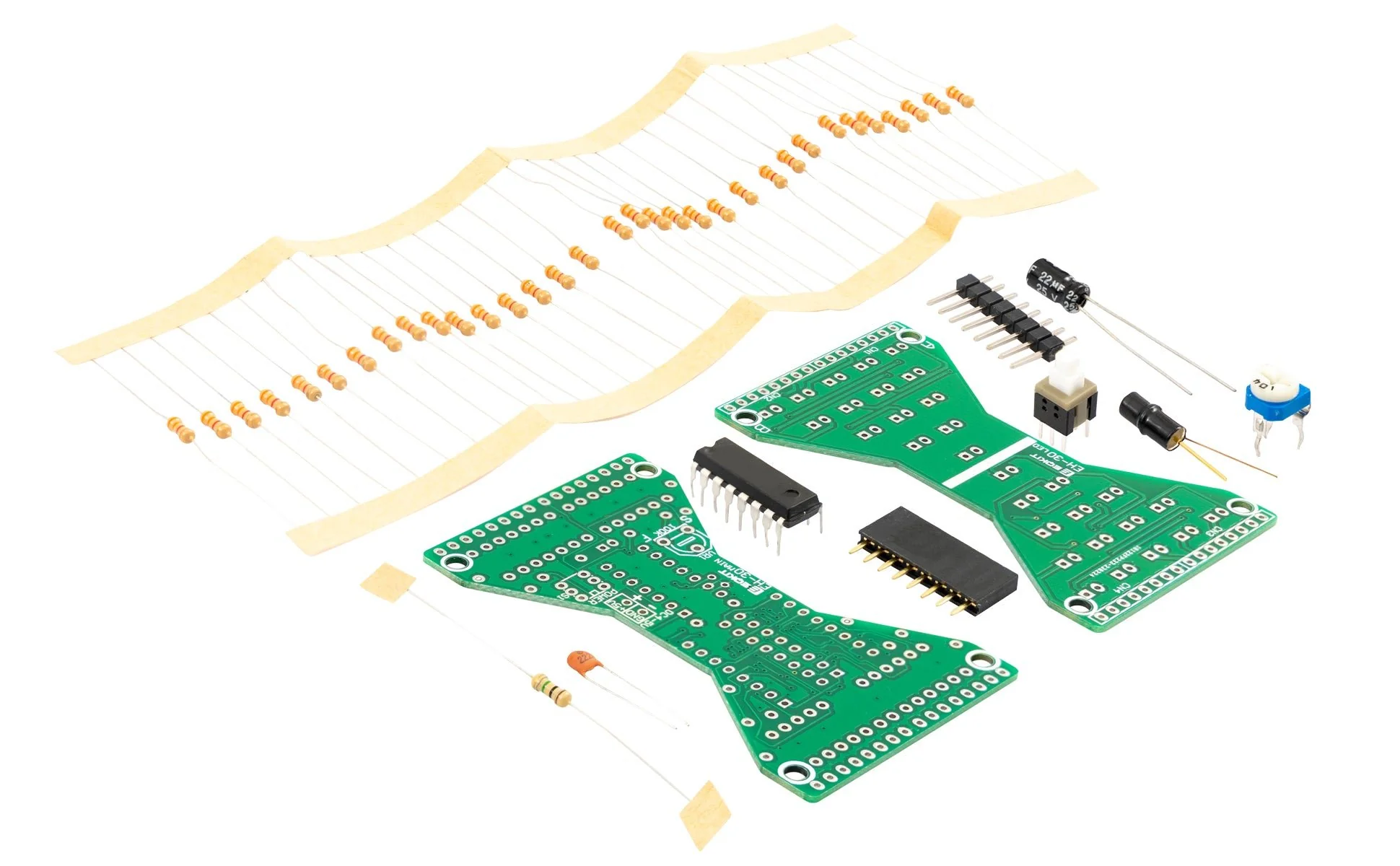 Bausatz Sanduhr: Elektronik Löten & Modellbau Set | DIY Arduino Lötstation | LED Uhr Bausatz | Roboter Bausatz | Einzigartiges Sanduhren Set - Image 3