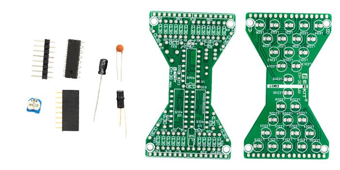 Bausatz Sanduhr: Elektronik Löten & Modellbau Set | DIY Arduino Lötstation | LED Uhr Bausatz | Roboter Bausatz | Einzigartiges Sanduhren Set - Image 5