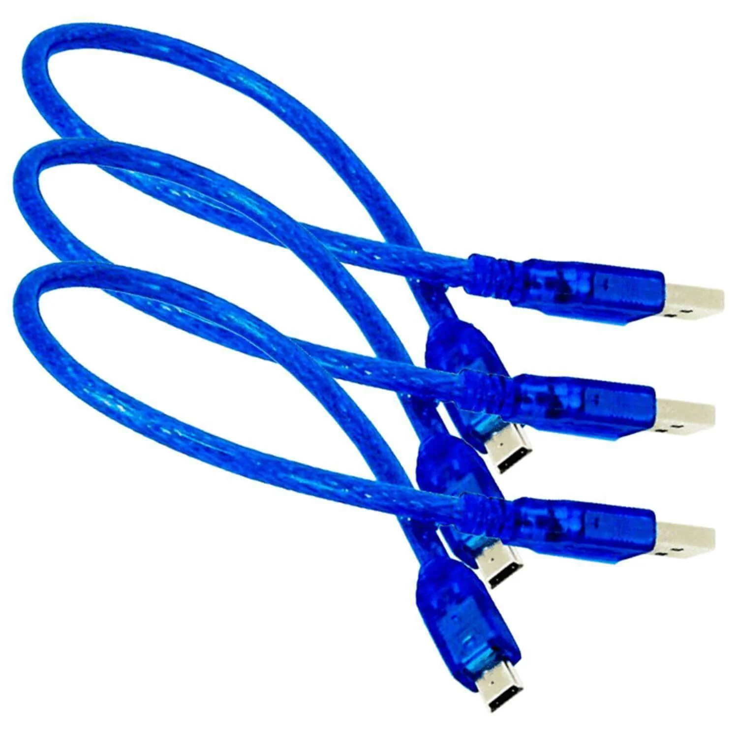 Blaues Mini USB Kabel, 100% kompatibel mit Nano V3 - Image 3