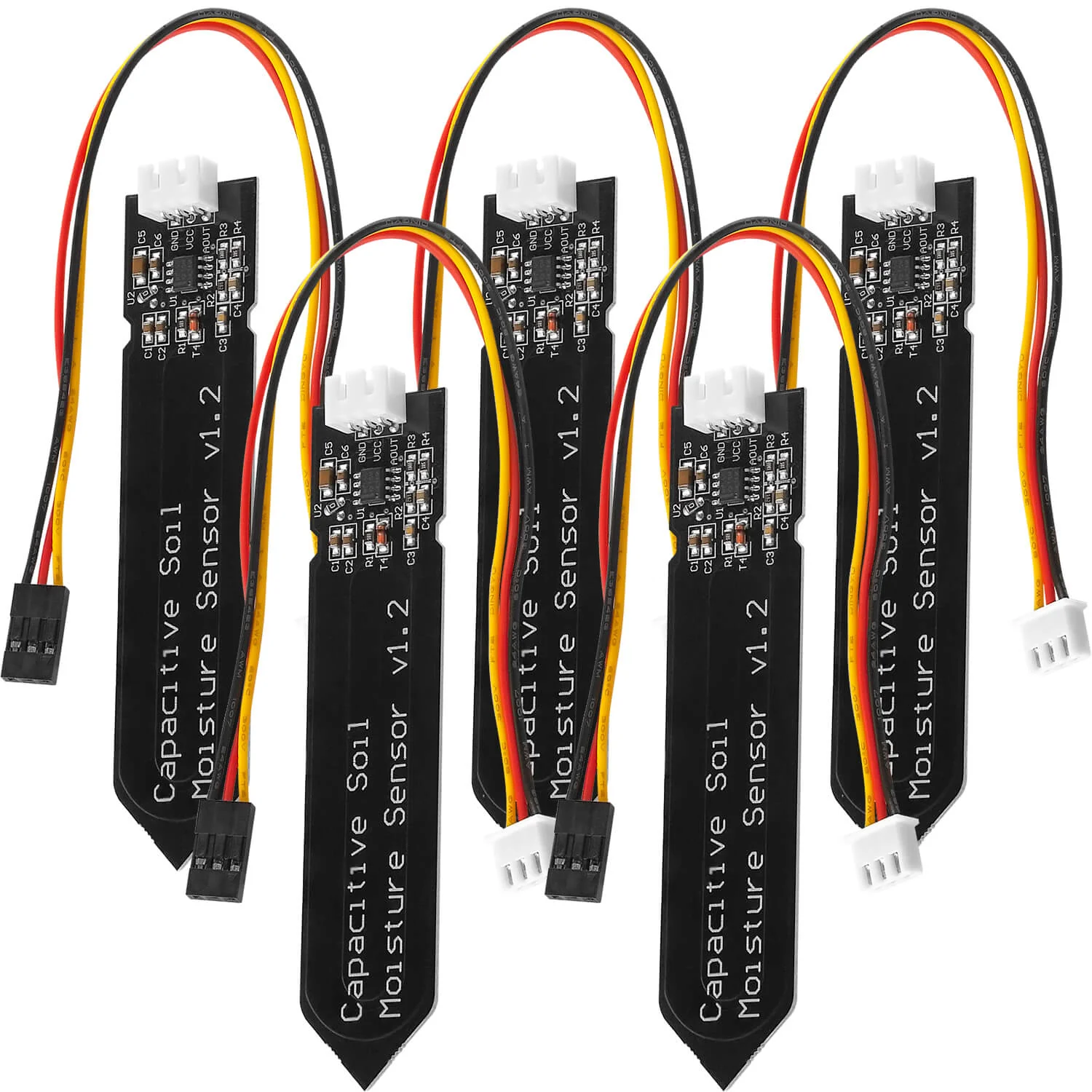 Bodenfeuchtesensor Hygrometer Modul V1.2 kapazitiv kompatibel mit Arduino und Raspberry Pi - Image 6