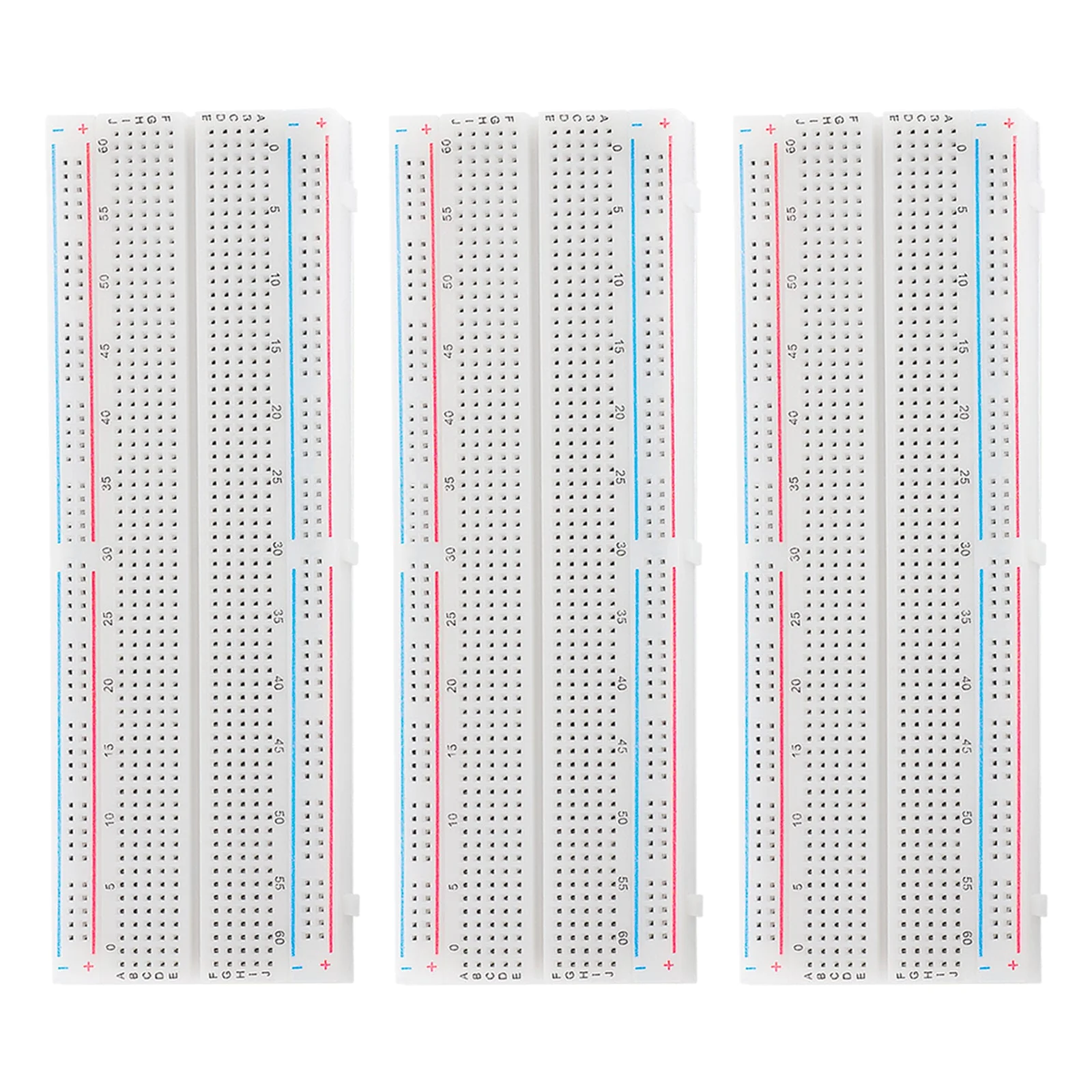 MB-102 Breadboard Steckbrett mit 830 Kontakten kompatibel mit Arduino und Raspberry Pi - Image 6
