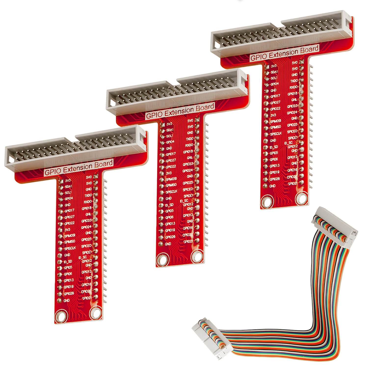 40 Pins GPIO Breakout Board und kompatibles Flachband Ribbon Kabel für Raspberry Pi - Image 5