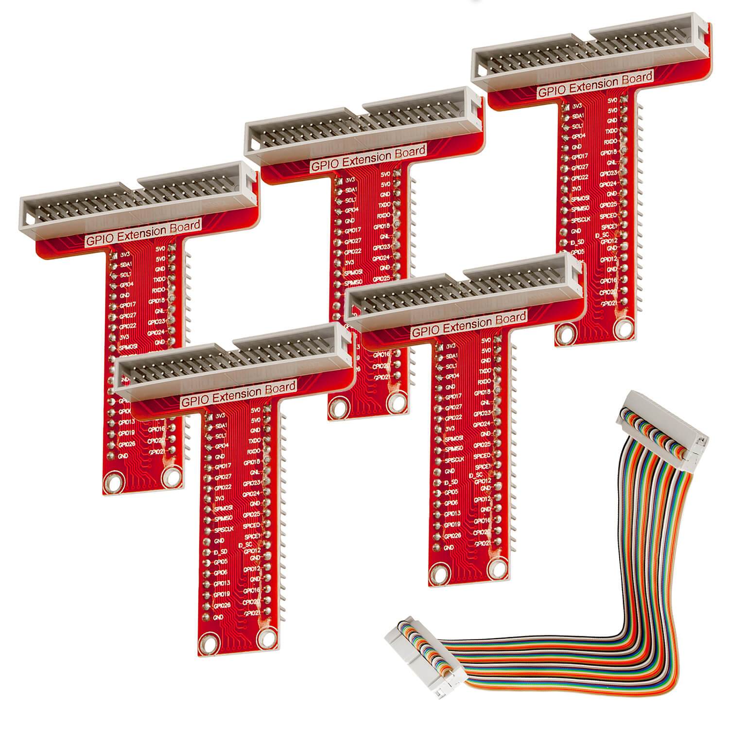 40 Pins GPIO Breakout Board und kompatibles Flachband Ribbon Kabel für Raspberry Pi - Image 6