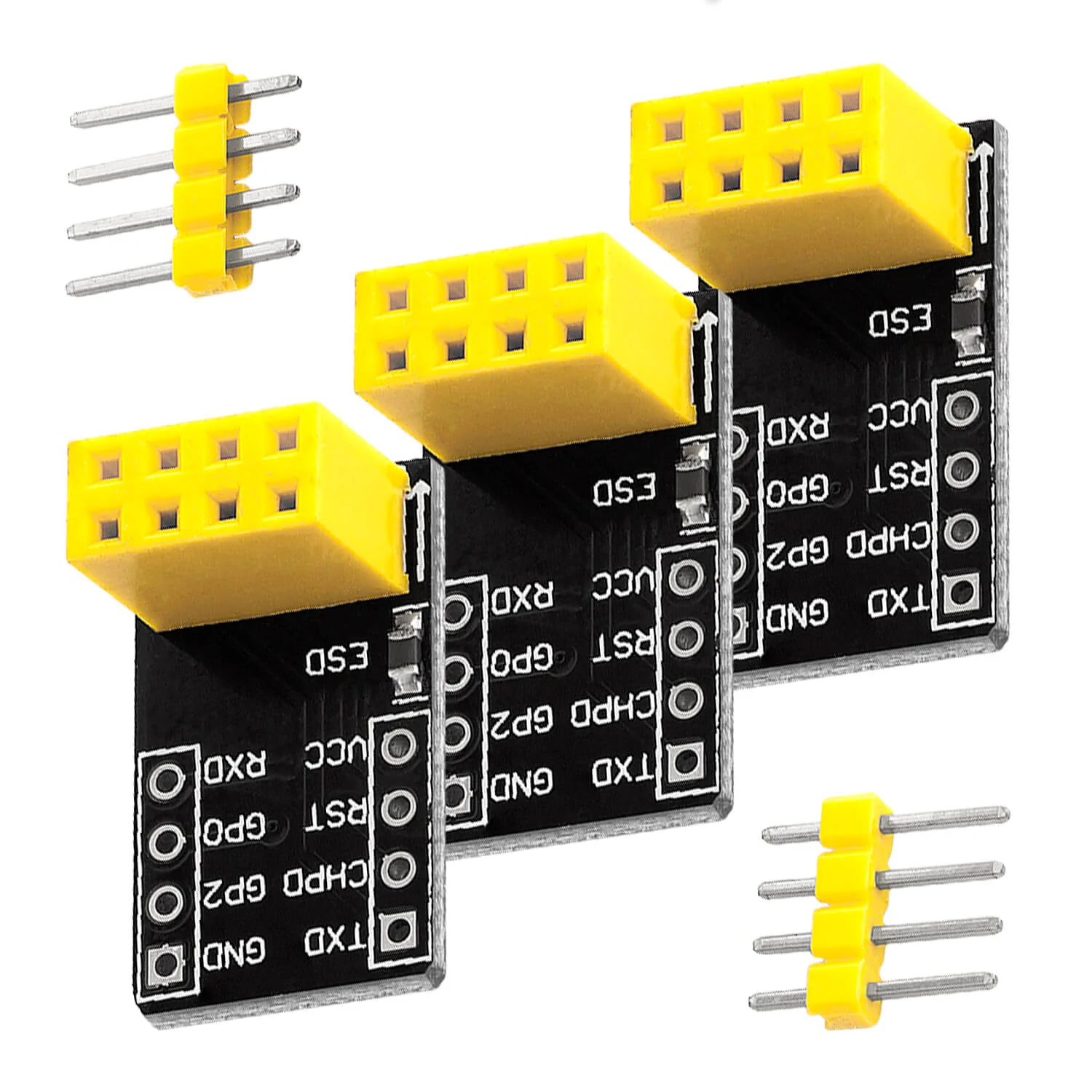 Breadboardadapter für ESP-01S Breadboard-zu-ESP8266 01S Serial Wireless Wifi Module - Image 4