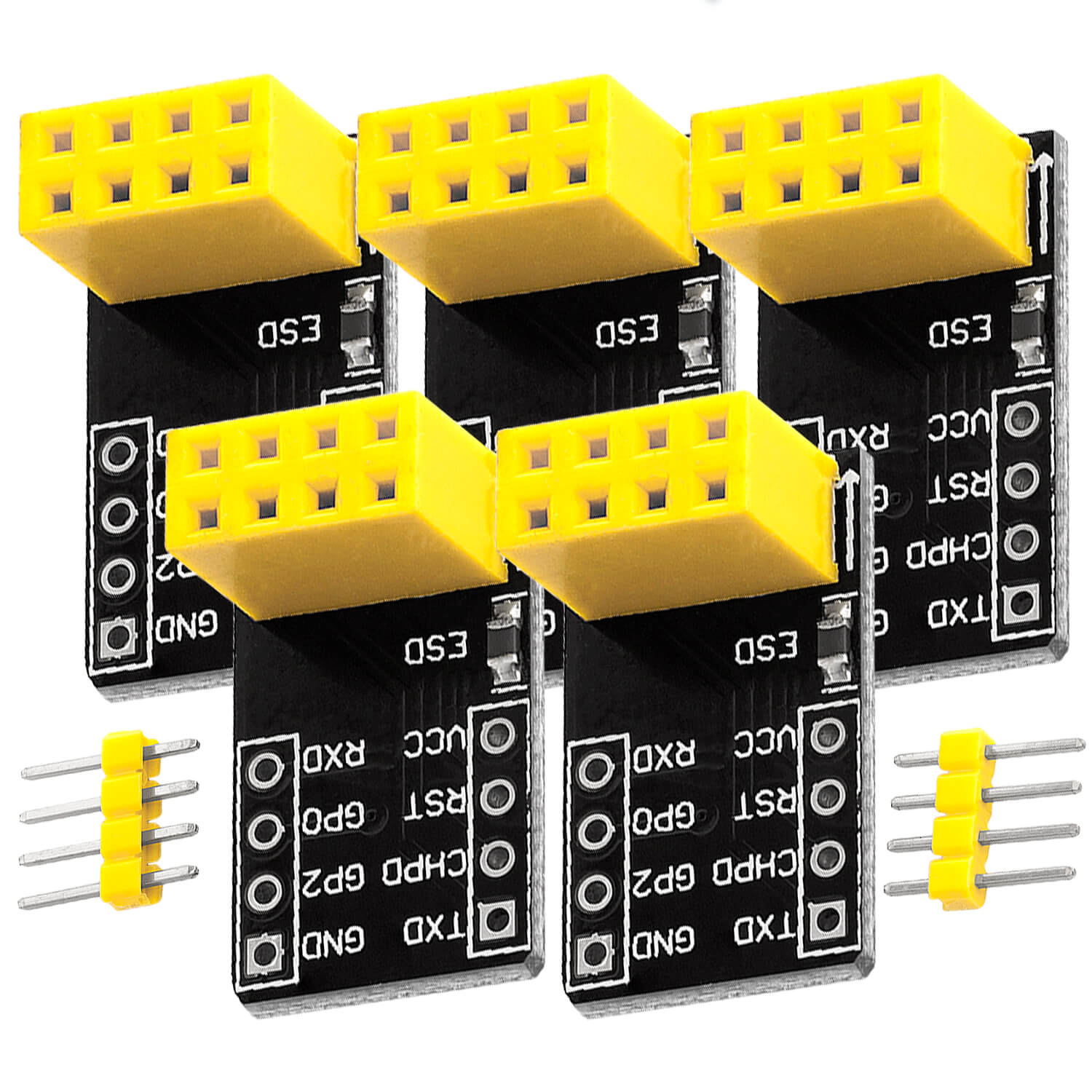 Breadboardadapter für ESP-01S Breadboard-zu-ESP8266 01S Serial Wireless Wifi Module - Image 5