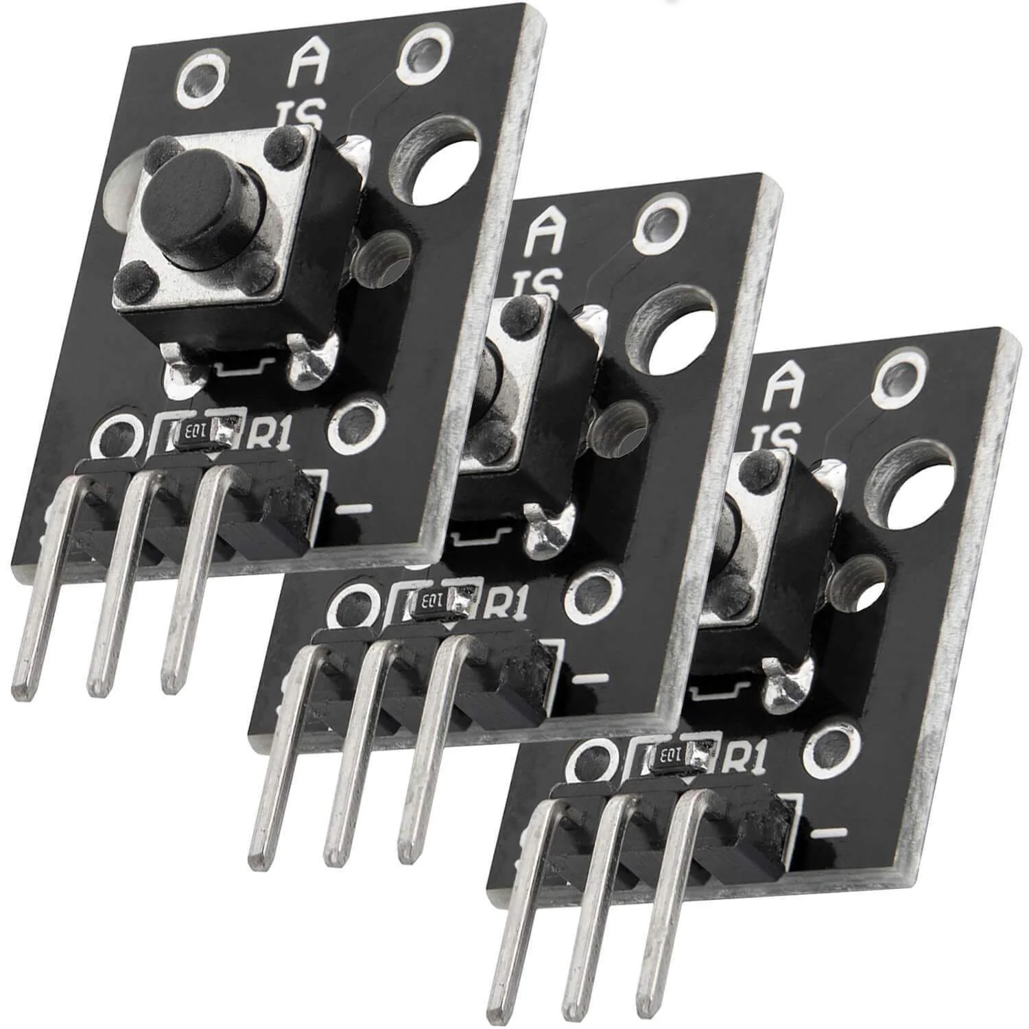 KY-004 Taster Modul Sensor Taste Kopf Schalter Schlüsselschalter - Image 4