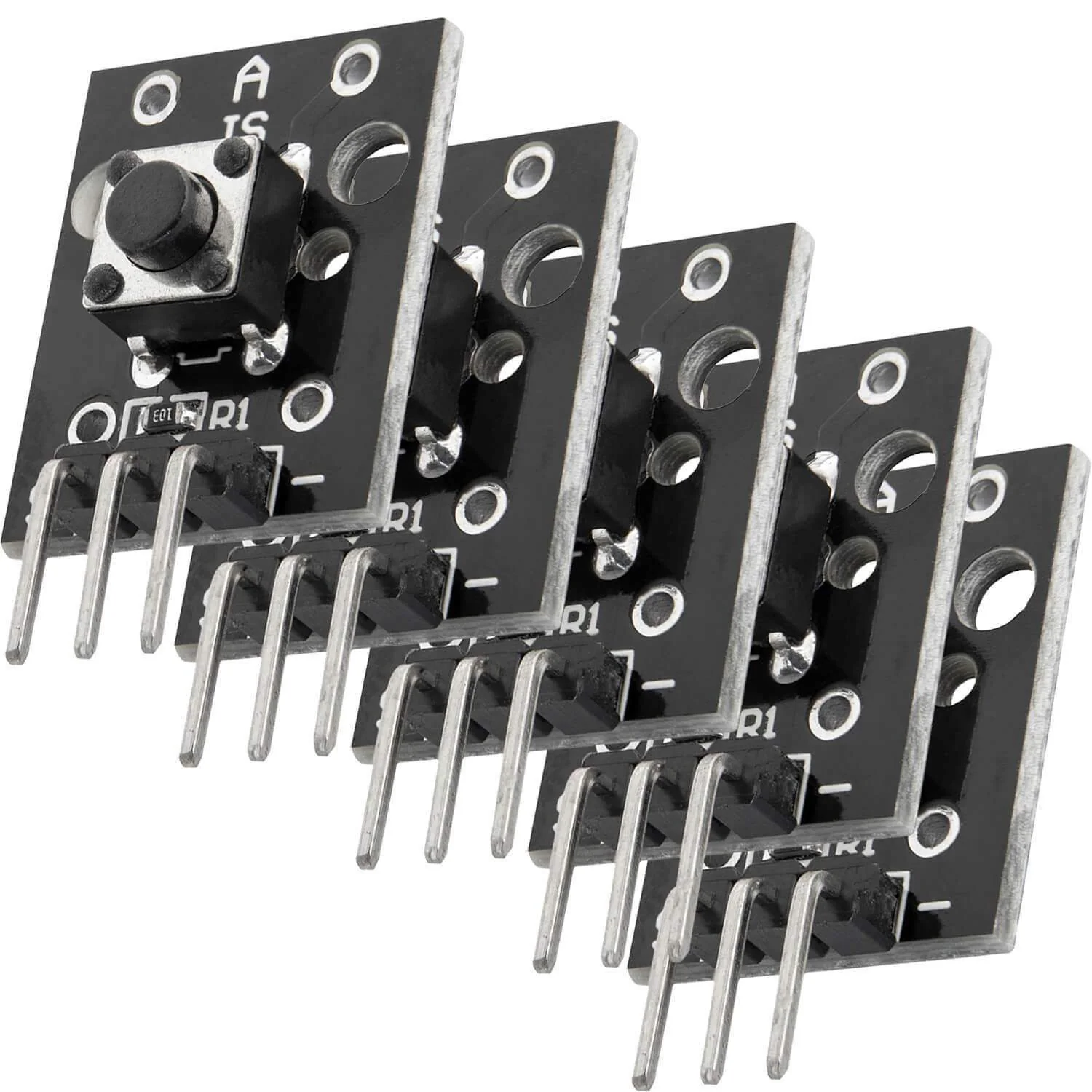 KY-004 Taster Modul Sensor Taste Kopf Schalter Schlüsselschalter - Image 5