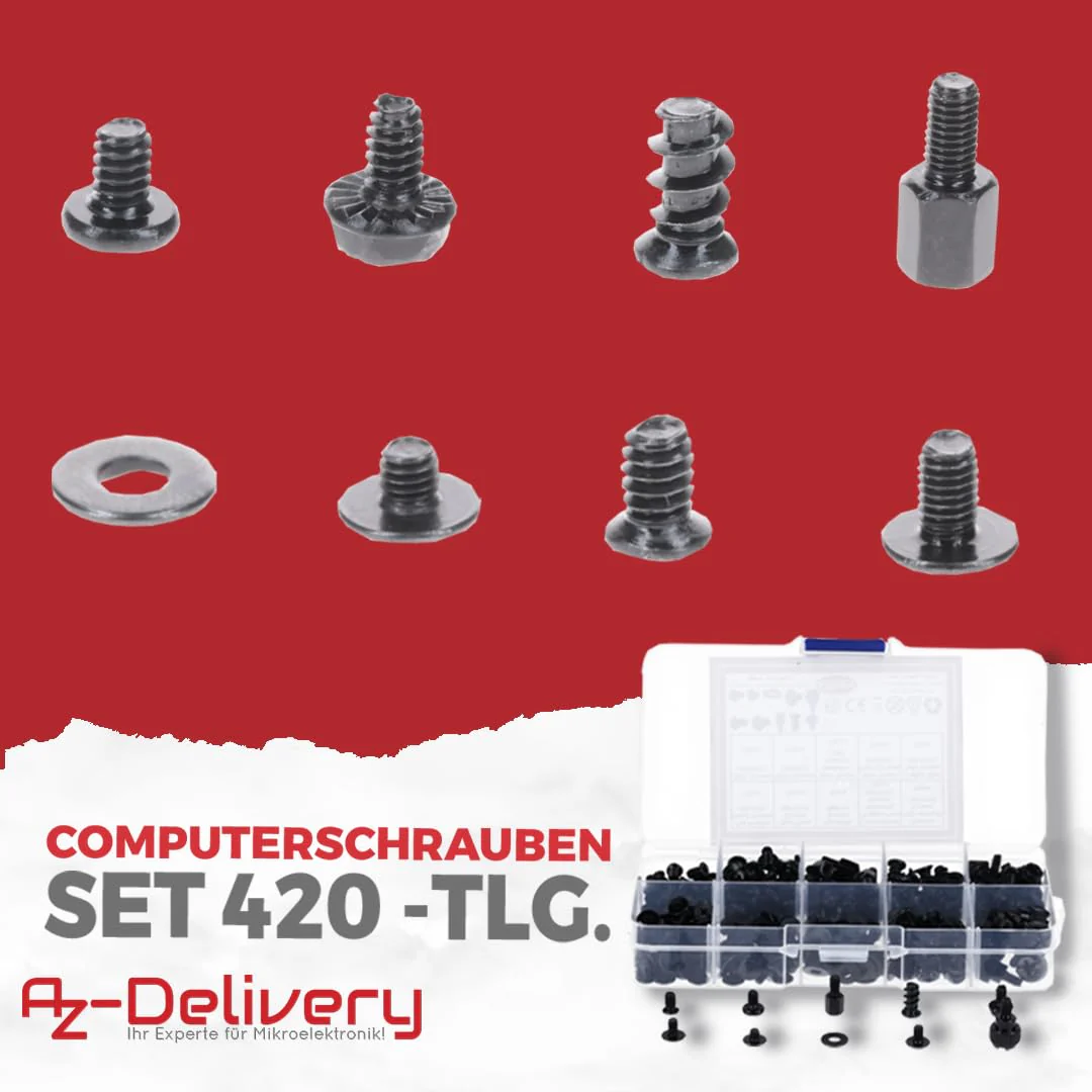 420 Stk PC Schrauben Set – Umfassendes Computer Schrauben Set - Image 3