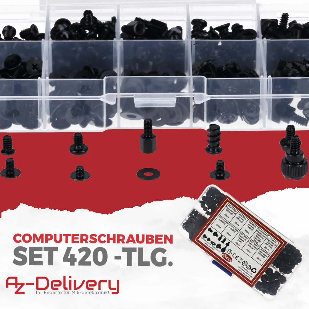 420 Stk PC Schrauben Set – Umfassendes Computer Schrauben Set - Image 4