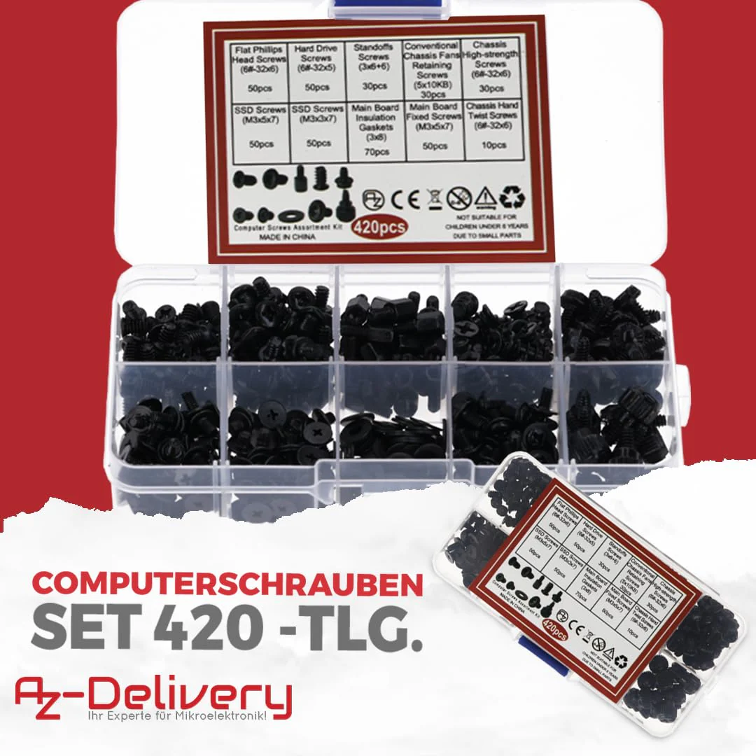 420 Stk PC Schrauben Set – Umfassendes Computer Schrauben Set - Image 5