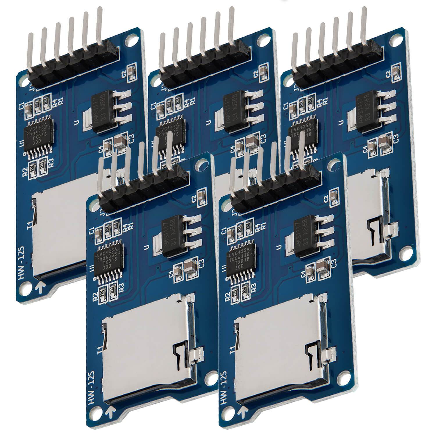 SPI Reader Micro Speicher SD TF Karte Memory Card Shield Modul - Image 5