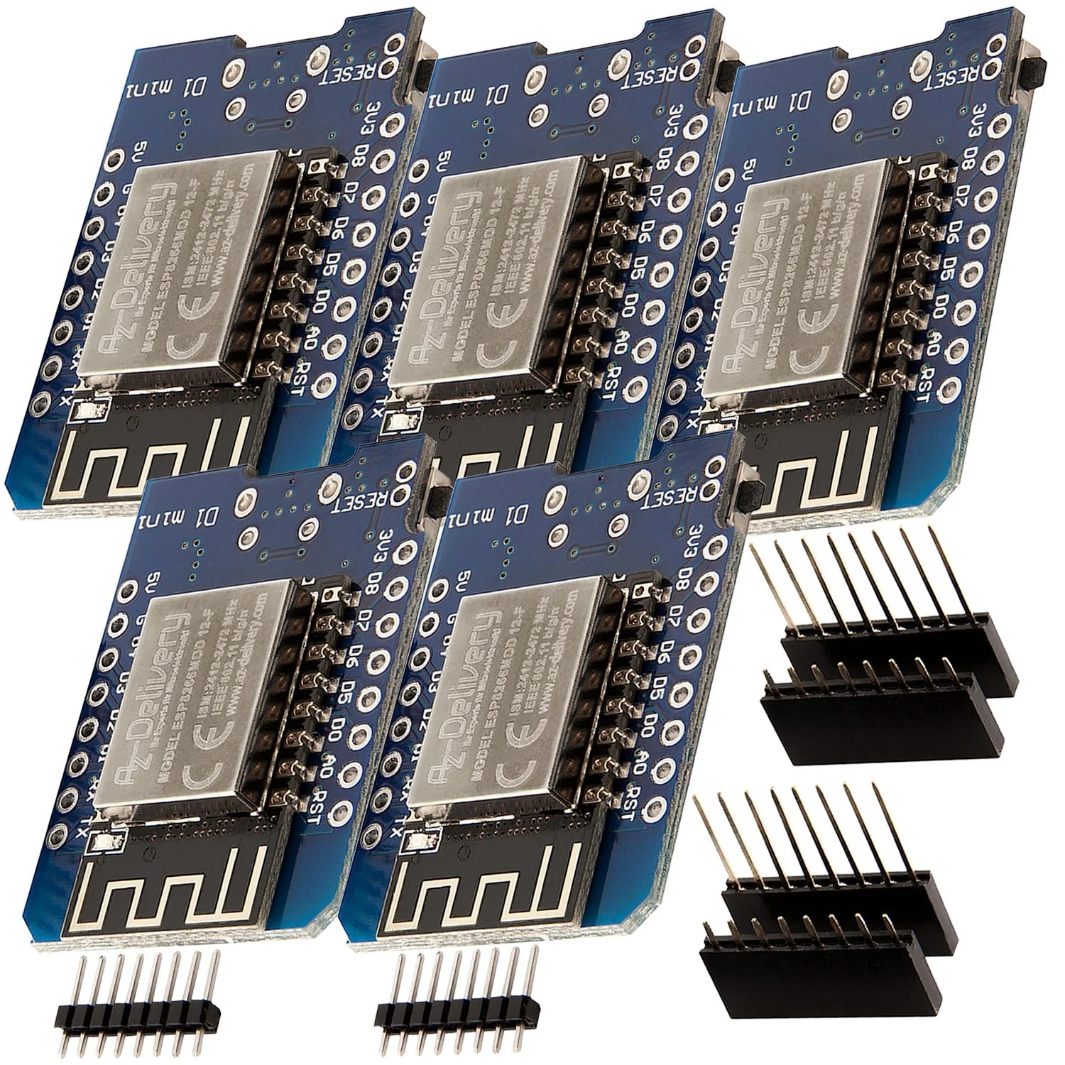 D1 Mini NodeMcu mit ESP8266-12F WLAN Modul kompatibel mit Arduino - Image 5