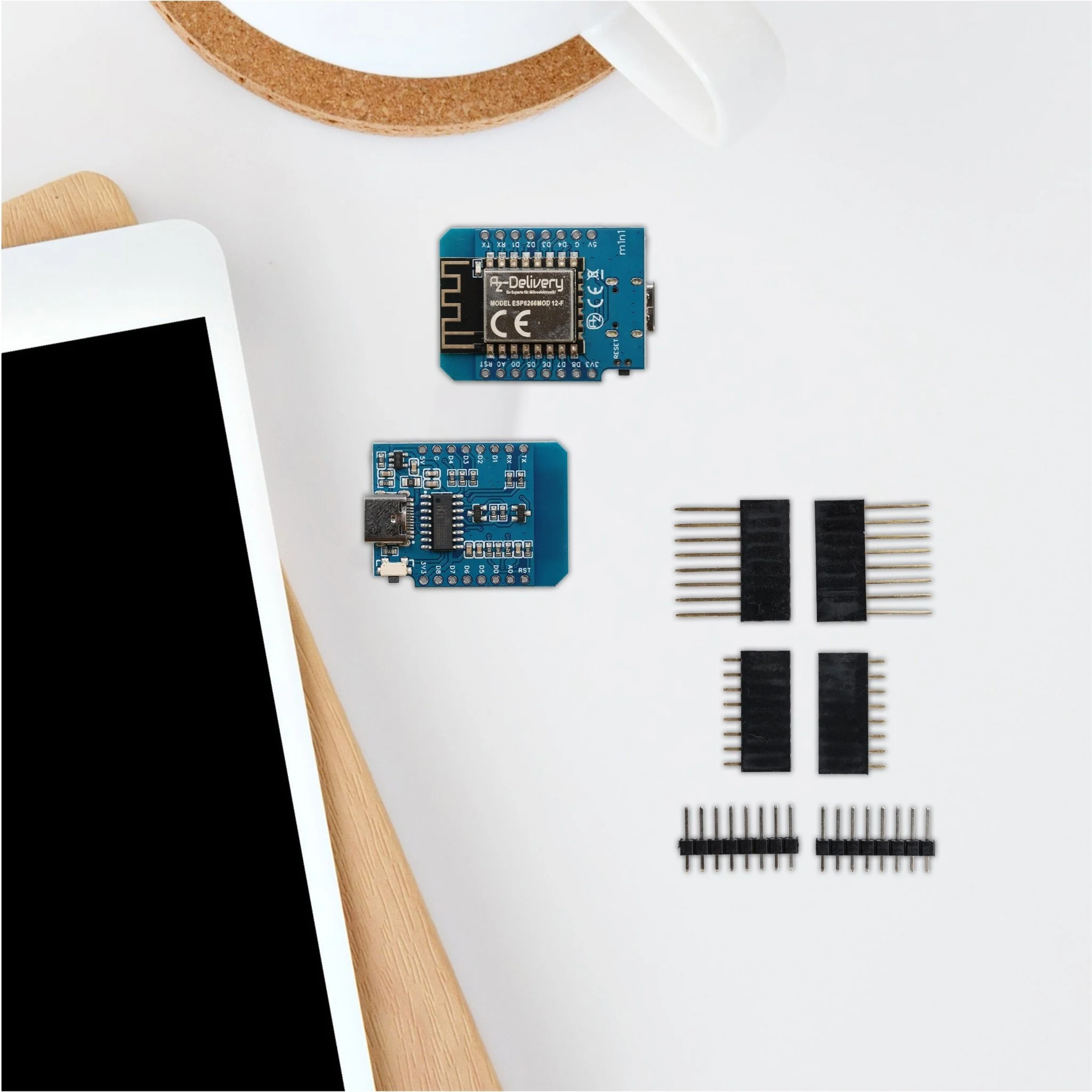 D1 Mini NodeMcu mit ESP8266-12F mit USB-C Anschluss WLAN Module CH340G Lua kompatibel mit Arduino - Image 7