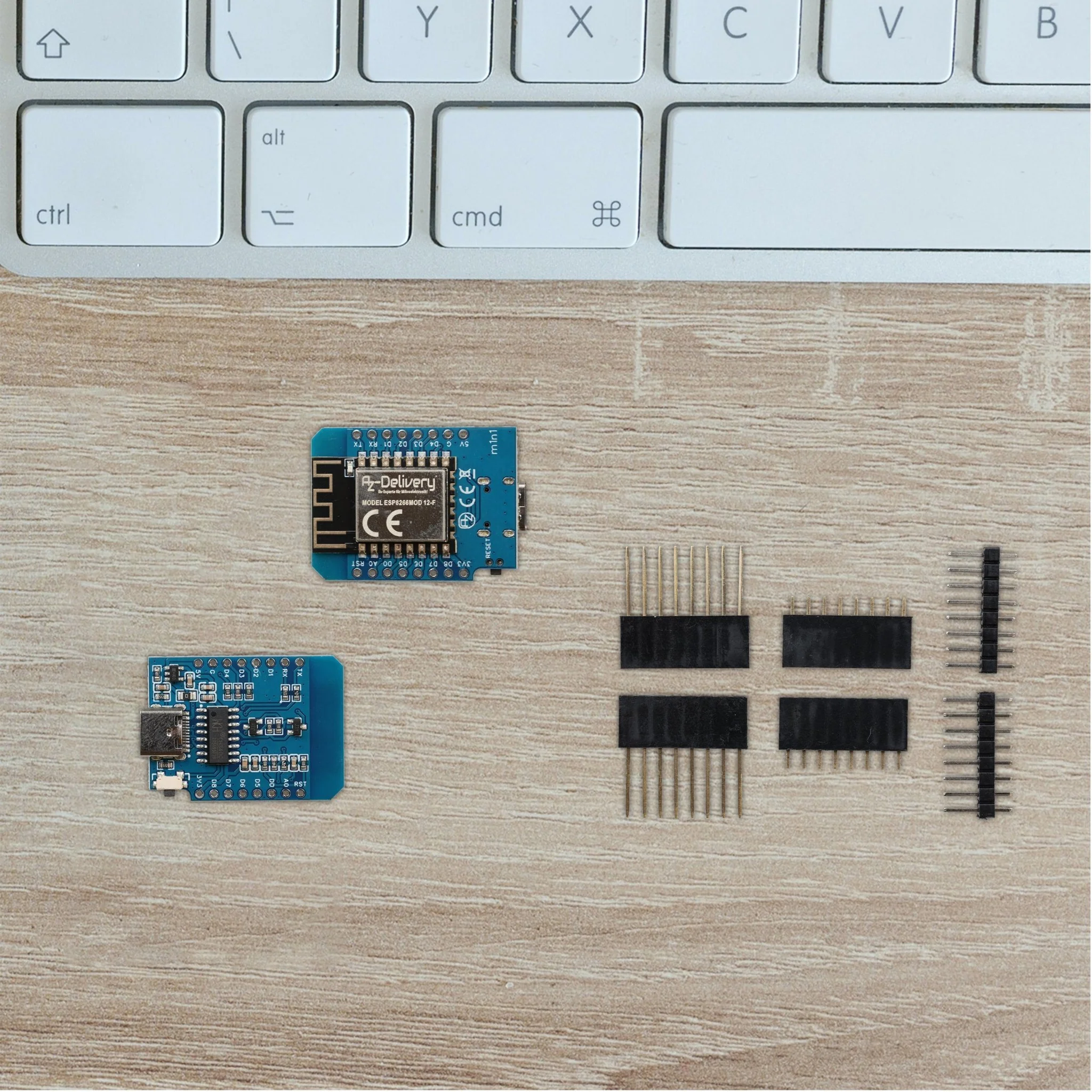 D1 Mini NodeMcu mit ESP8266-12F mit USB-C Anschluss WLAN Module CH340G Lua kompatibel mit Arduino - Image 8