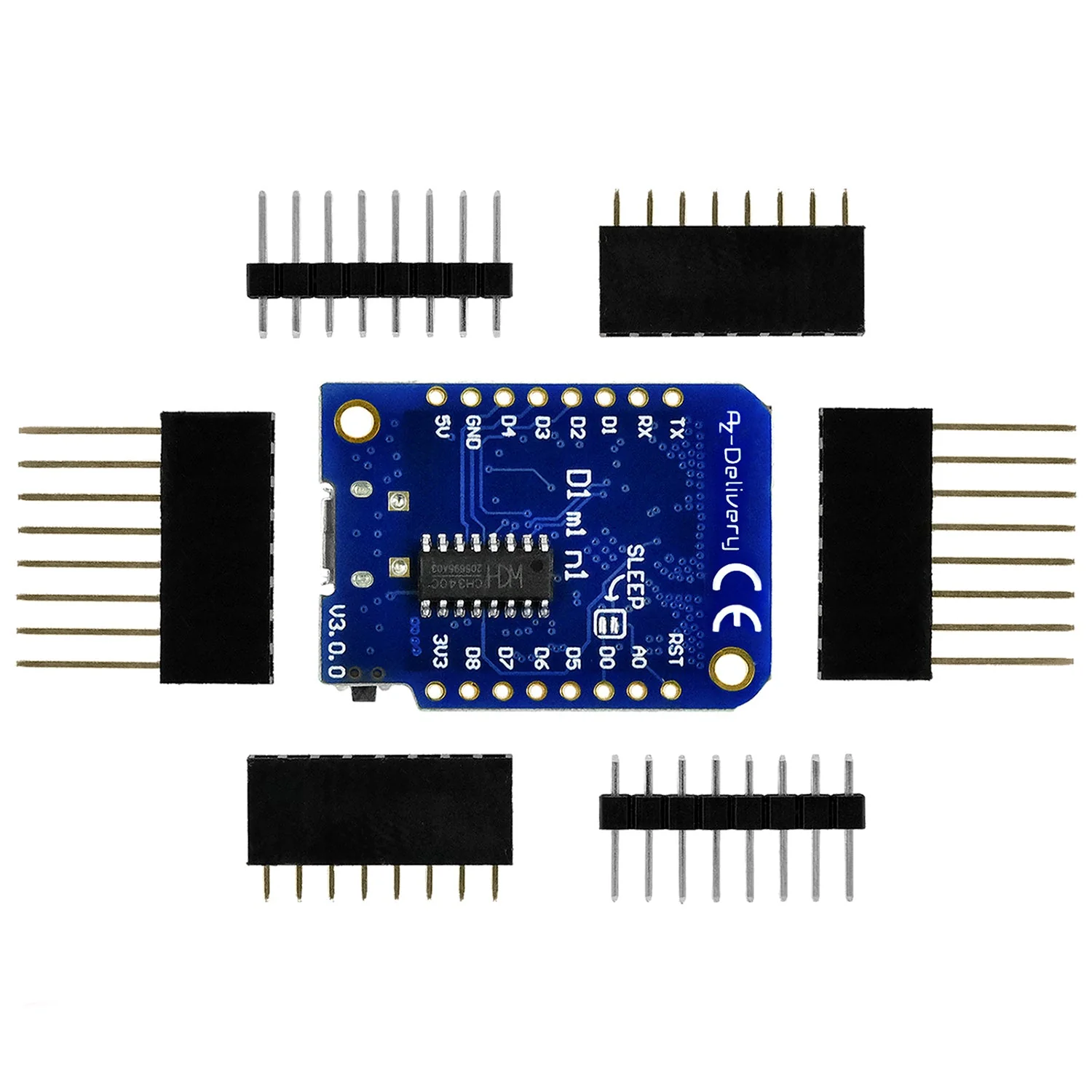 D1 Mini V3 NodeMCU mit ESP8266-12F WLAN Modul kompatibel mit Arduino - Image 3