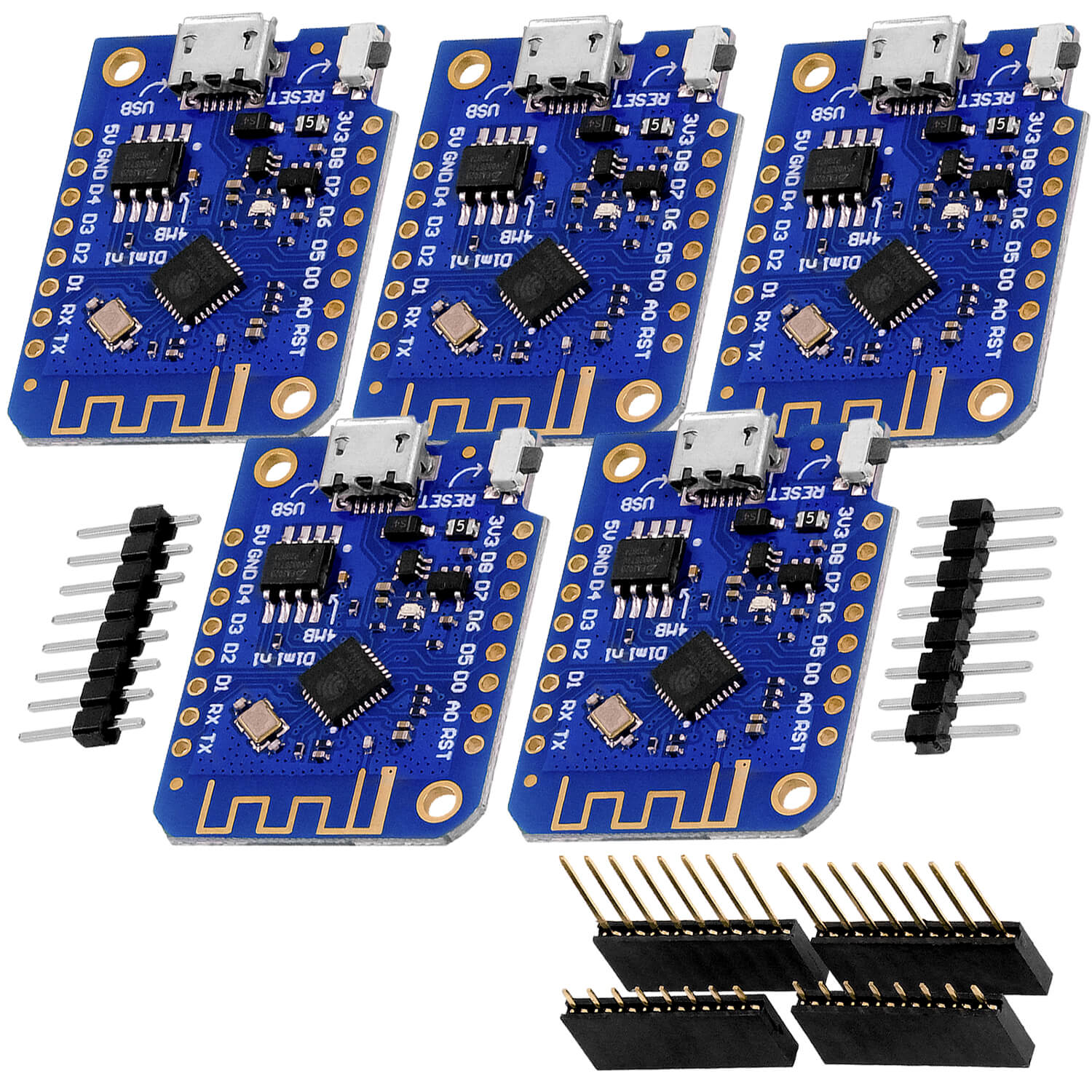 D1 Mini V3 NodeMCU mit ESP8266-12F WLAN Modul kompatibel mit Arduino - Image 5