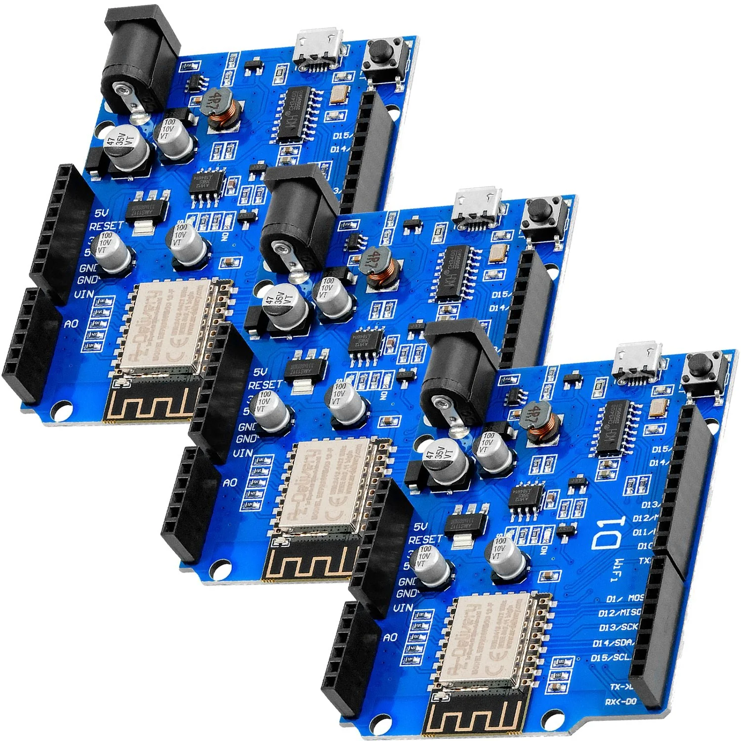 D1 Board NodeMCU ESP8266MOD-12F WiFi Wlan Modul kompatibel mit Arduino - Image 4