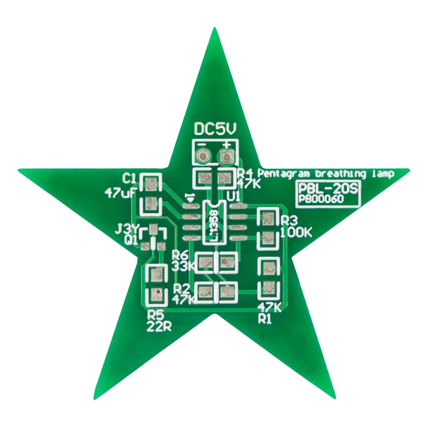 LED Weihnachtsstern Lötset – DIY Elektronik Bausatz für einen Stern mit rotem Beleuchtungseffekt – Ideal für MINT Lernen, Weihnachtsdekoration und Lötübungen - Image 3