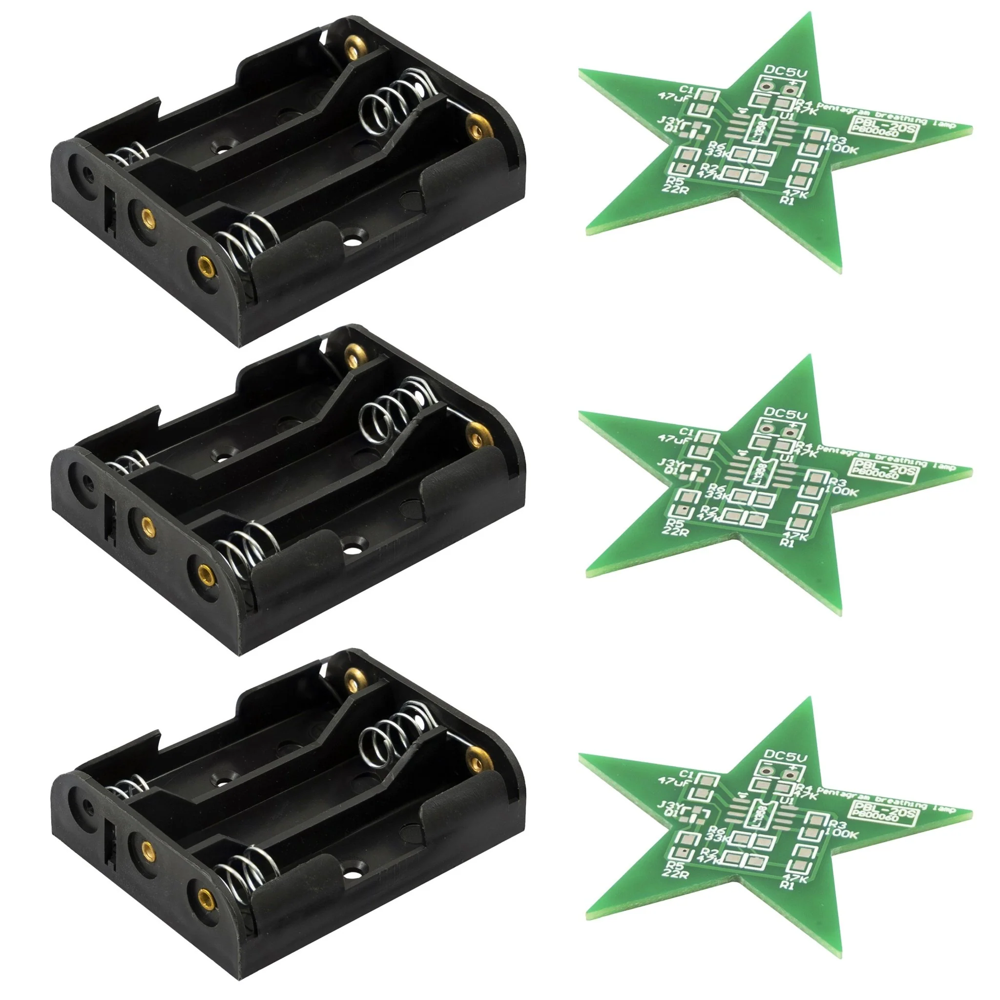 LED Weihnachtsstern Lötset – DIY Elektronik Bausatz für einen Stern mit rotem Beleuchtungseffekt – Ideal für MINT Lernen, Weihnachtsdekoration und Lötübungen - Image 7
