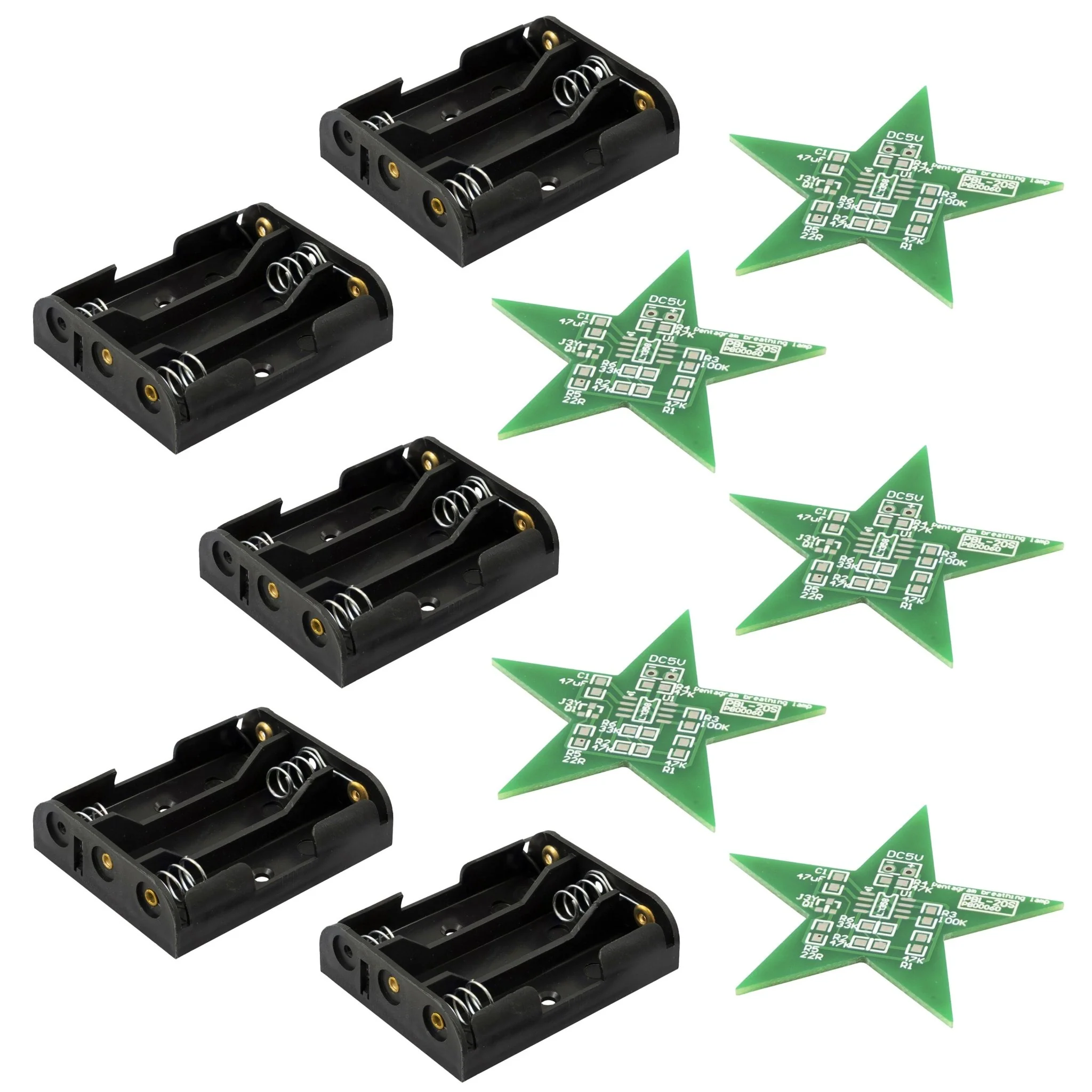 LED Weihnachtsstern Lötset – DIY Elektronik Bausatz für einen Stern mit rotem Beleuchtungseffekt – Ideal für MINT Lernen, Weihnachtsdekoration und Lötübungen - Image 8
