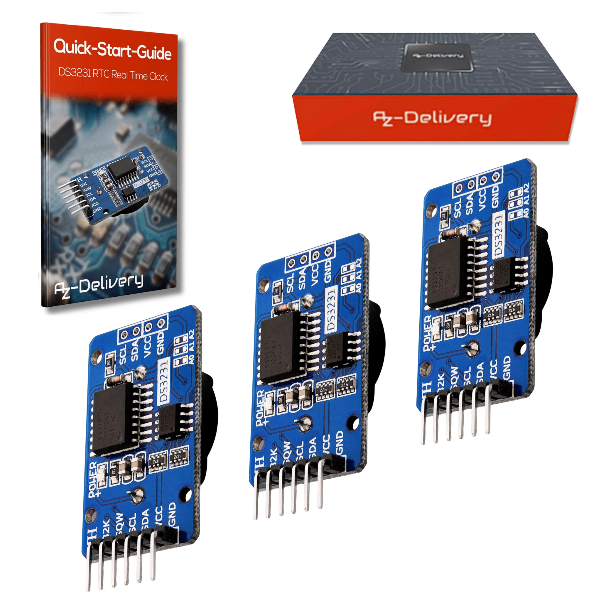 Real Time Clock RTC DS3231 I2C Echtzeituhr kompatibel mit Arduino und Raspberry Pi - Image 6