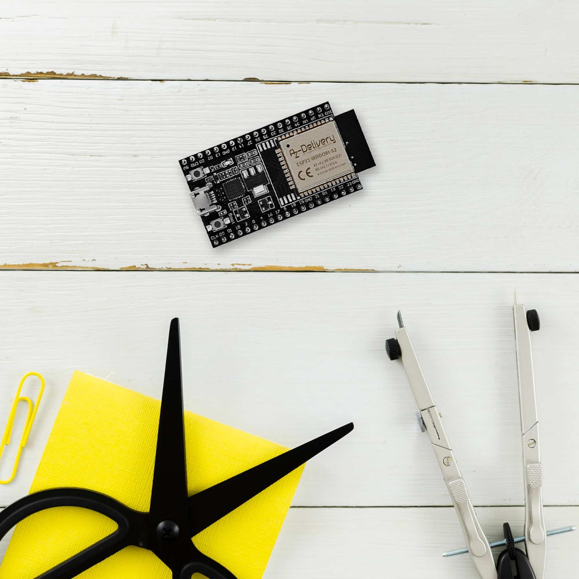 ESP-32 Dev Kit C unverlötet NodeMCU Module WLAN mit USB-C Anschluss WiFi Development Board mit CP2102 (Nachfolgermodell zum ESP8266) kompatibel mit Arduino - Image 7