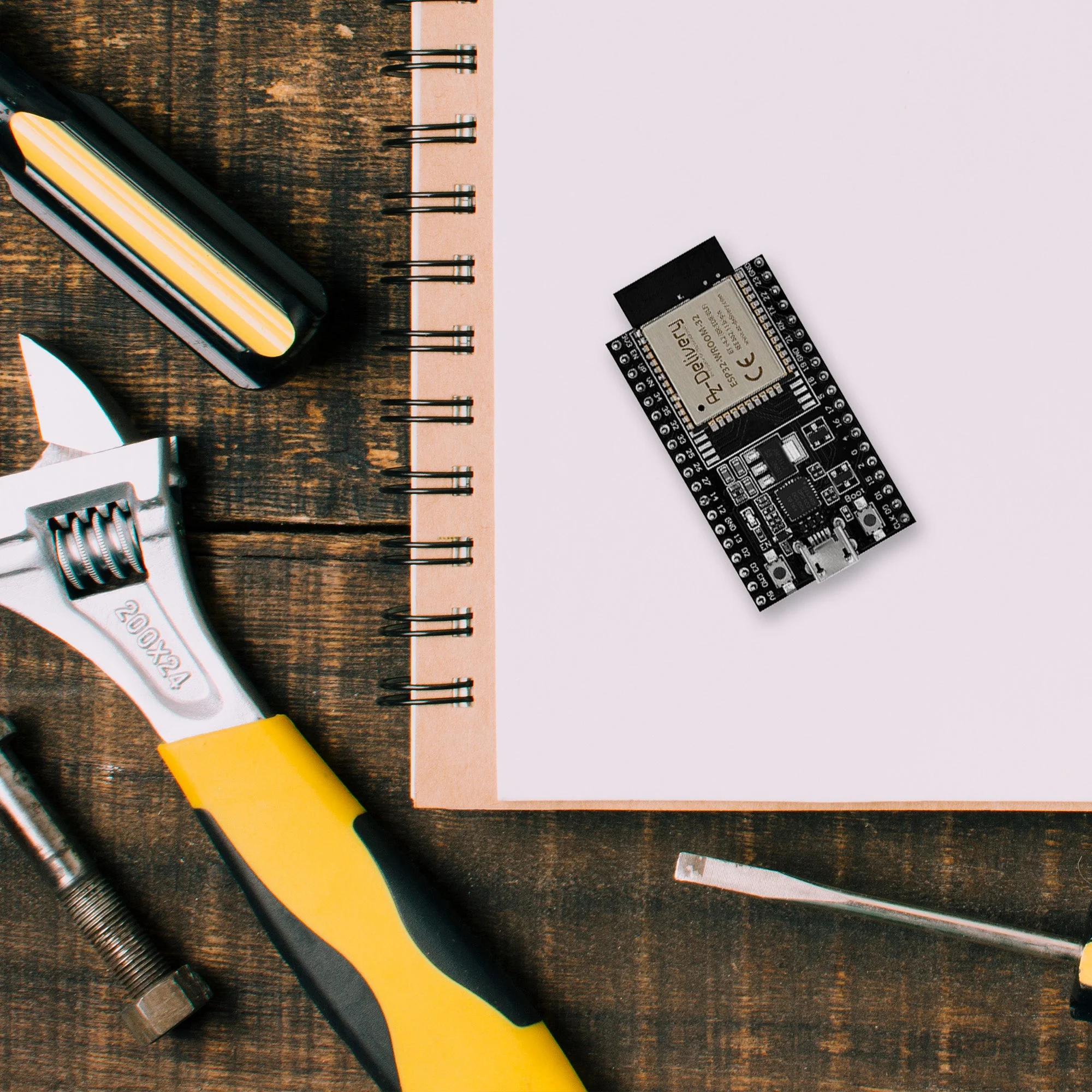 ESP-32 Dev Kit C unverlötet NodeMCU Module WLAN mit USB-C Anschluss WiFi Development Board mit CP2102 (Nachfolgermodell zum ESP8266) kompatibel mit Arduino - Image 8