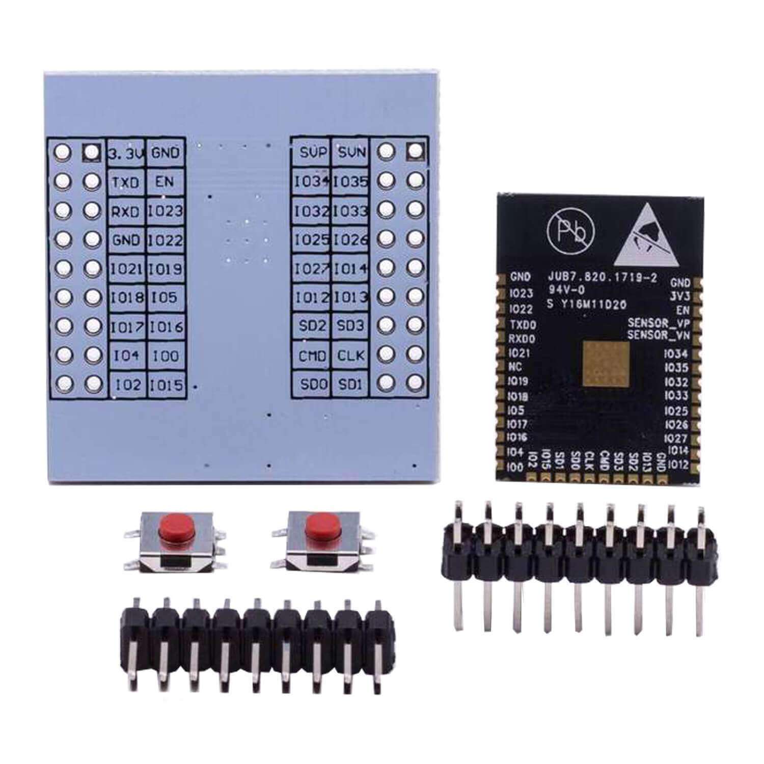 ESP32 Wlan WiFi Modul mit gratis Adapterplatte für Raspberry Pi und Mikrocontroller - Image 4