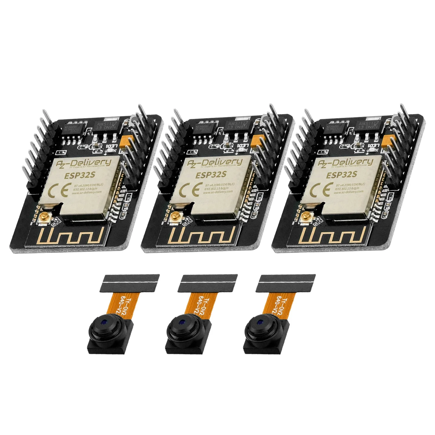 ESP32-Cam Kamera Modul (ESP32 Wifi/Bluetooth Modul inklusive Kamera) kompatibel mit Arduino - Image 8