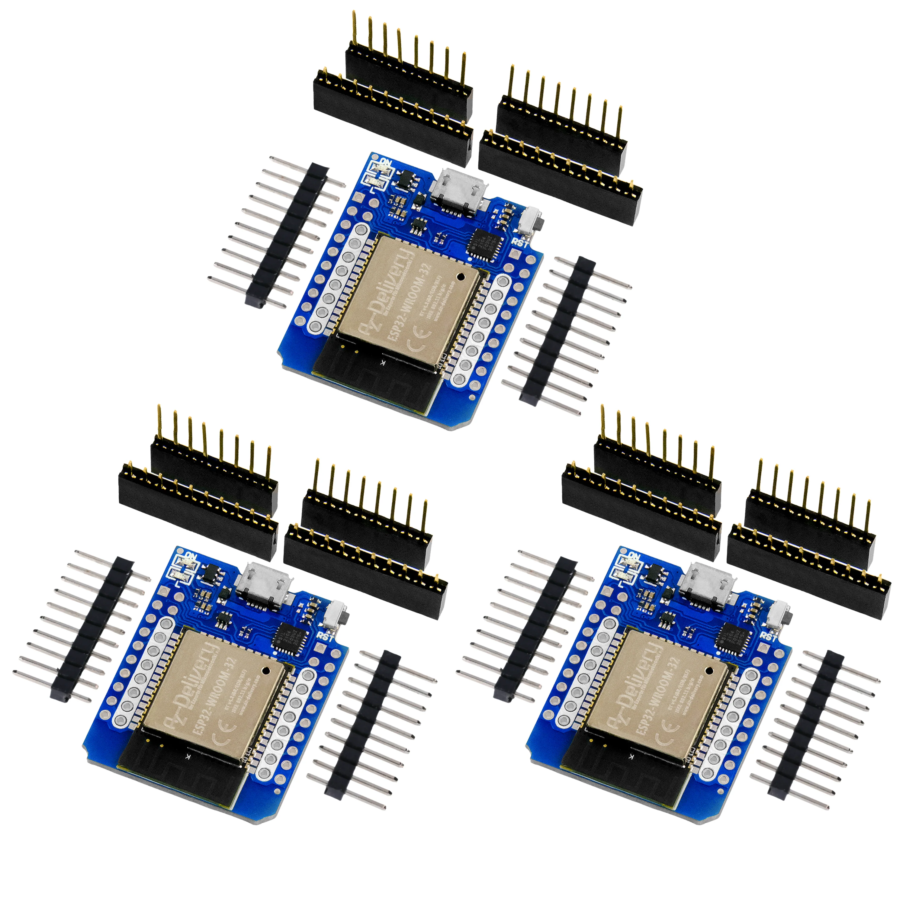 ESP32 D1 Mini NodeMCU WiFi Modul + Bluetooth Internet Entwicklungsboard kompatibel mit Arduino - Image 6