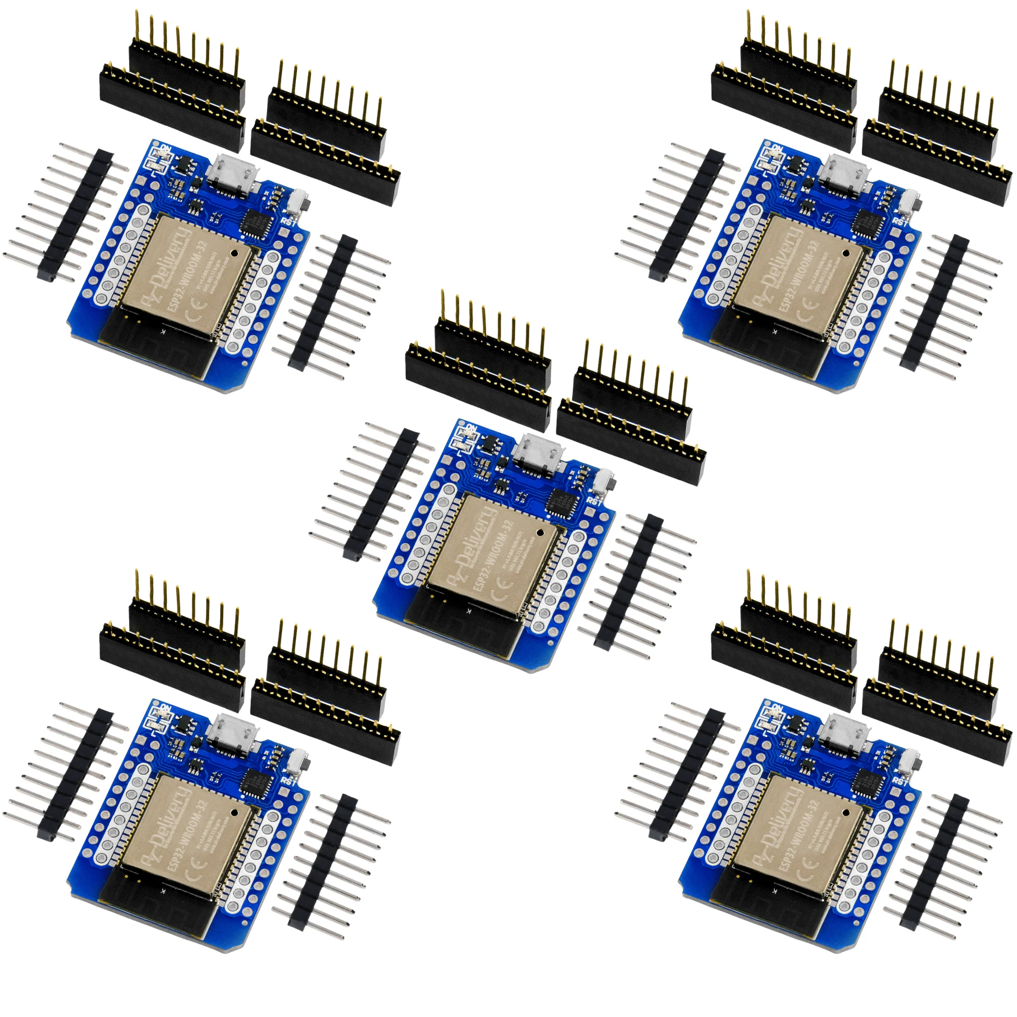 ESP32 D1 Mini NodeMCU WiFi Modul + Bluetooth Internet Entwicklungsboard kompatibel mit Arduino - Image 7