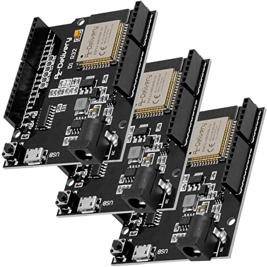 ESP32 NodeMCU D1 R32 WLAN Entwicklungsboard mit CH340G und WiFi + Bluetooth IoT mit Mikro USB kompatibel mit Arduino - Image 4