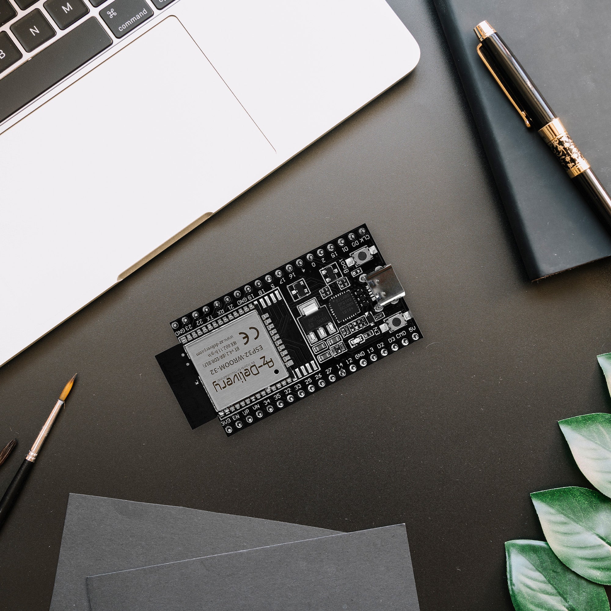 ESP32 Dev Kit C V4 NodeMCU WLAN WiFi Development Board mit USB-C Anschluss kompatibel mit Arduino - Image 10