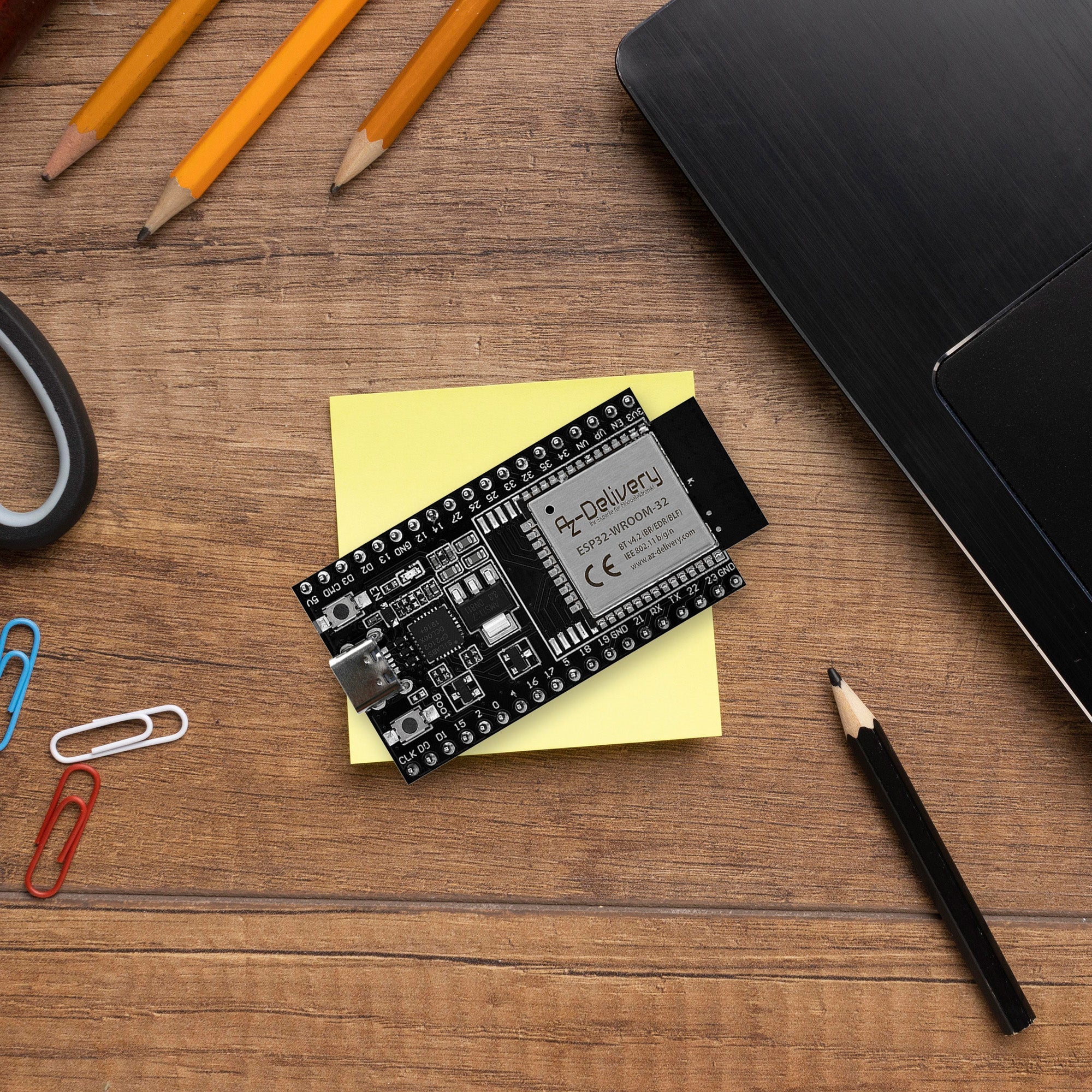 ESP32 Dev Kit C V4 NodeMCU WLAN WiFi Development Board mit USB-C Anschluss kompatibel mit Arduino - Image 12