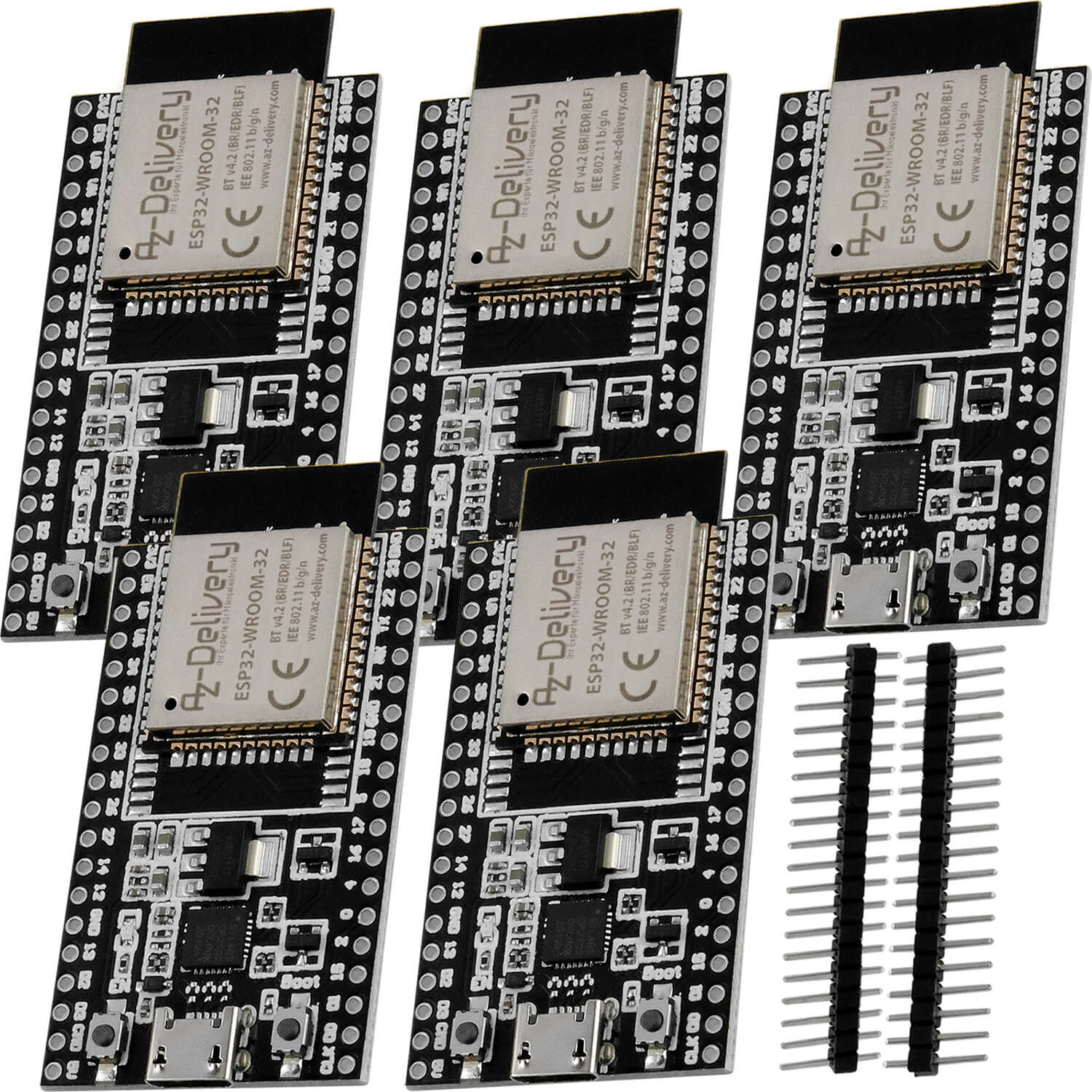 ESP32 Dev Kit C V4 unverlötet kompatibel mit Arduino - Image 6