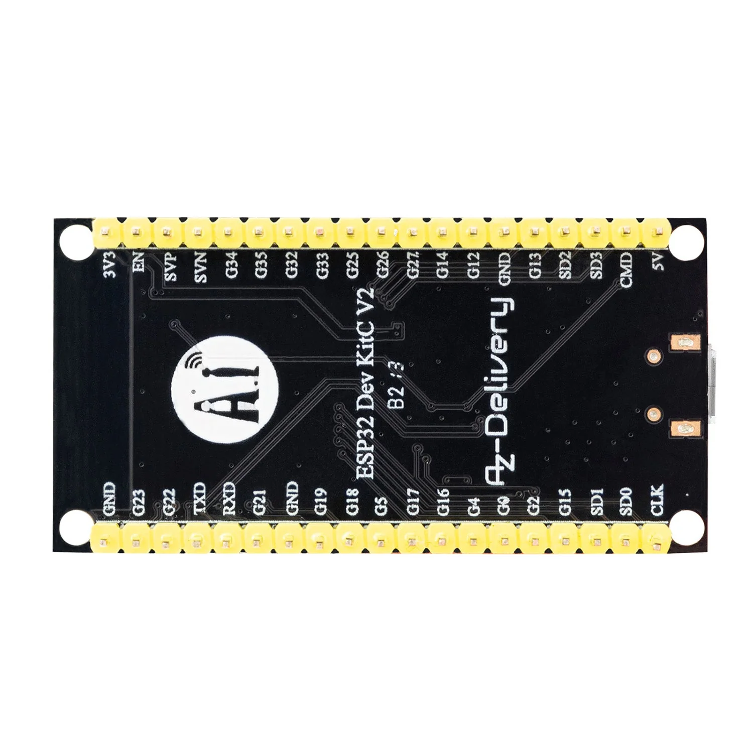 ESP32S NodeMCU Module WLAN WiFi Dev Kit C Development Board mit CH340 (Nachfolgermodell zum ESP8266) kompatibel mit Arduino - Image 3