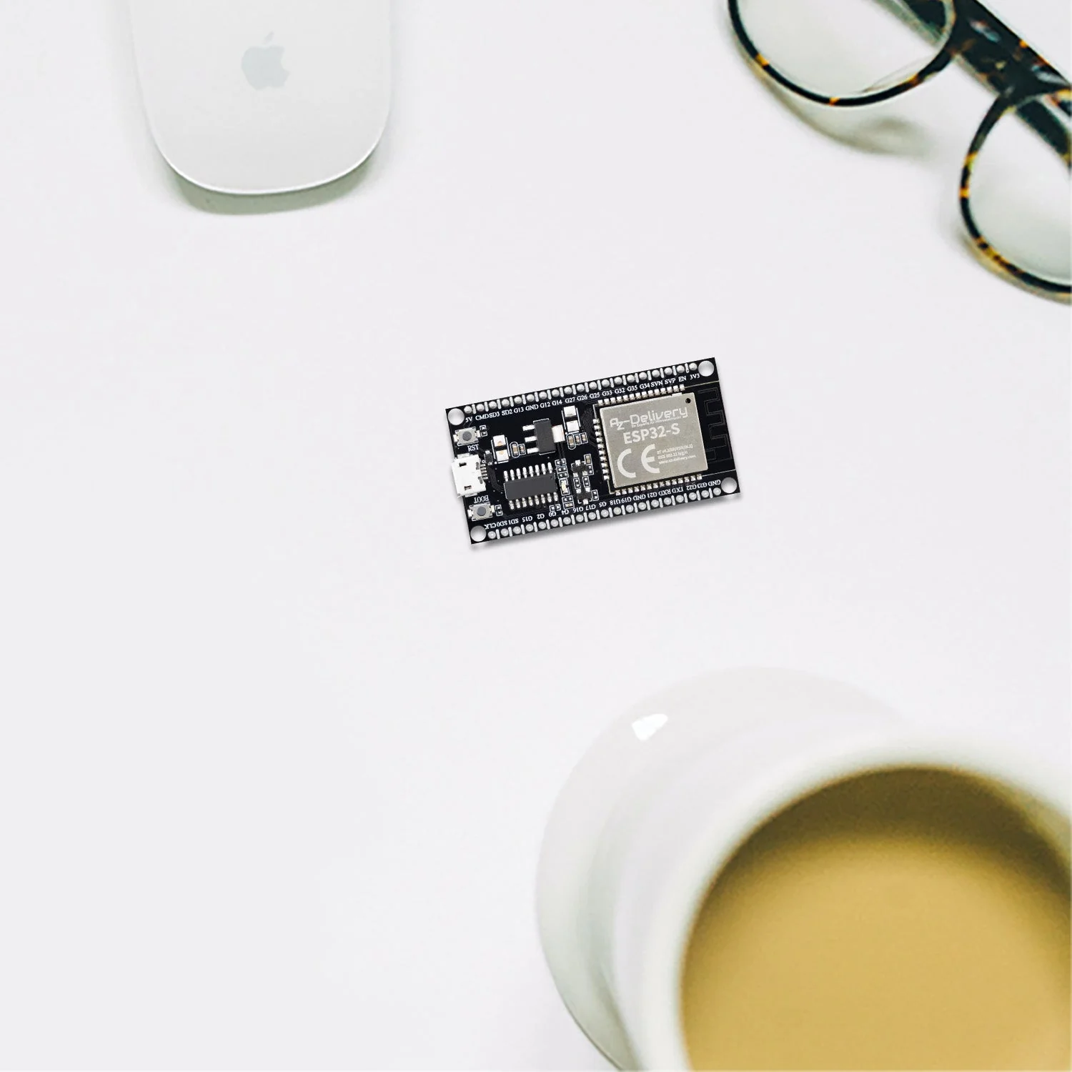 ESP32S NodeMCU Module WLAN WiFi Dev Kit C Development Board mit CH340 (Nachfolgermodell zum ESP8266) kompatibel mit Arduino - Image 4