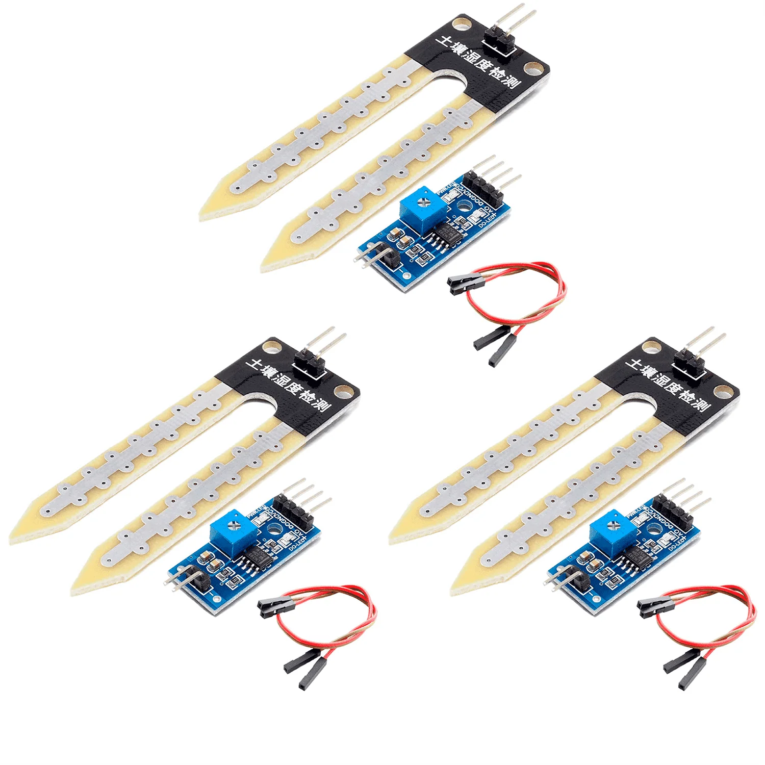 Bodenfeuchtesensor Hygrometer Boden Feuchtigkeit Module kompatibel mit Arduino und Raspberry Pi - Image 4