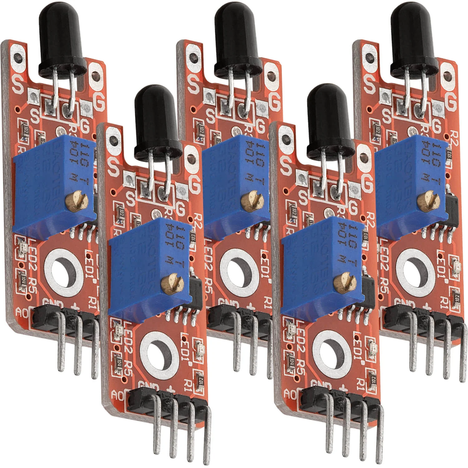 KY-026 Flammensensor Modul Feuerdetektor - Image 5