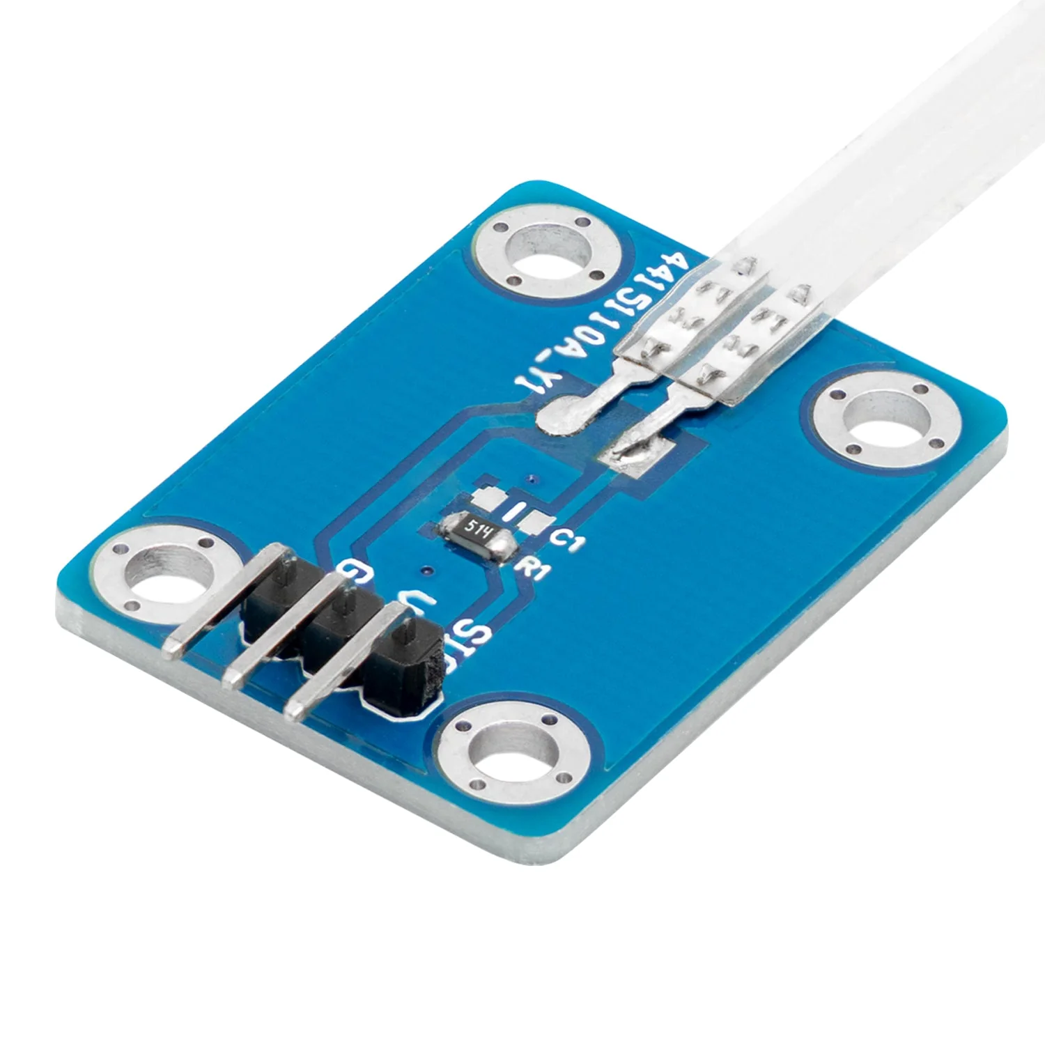 Flexibler Dünnfilm Drucksensor 3,3 / 5V Analog | Druckerkennung | Präziser Kraftsensor zur Erkennung von Druck / Widerstand - Image 2