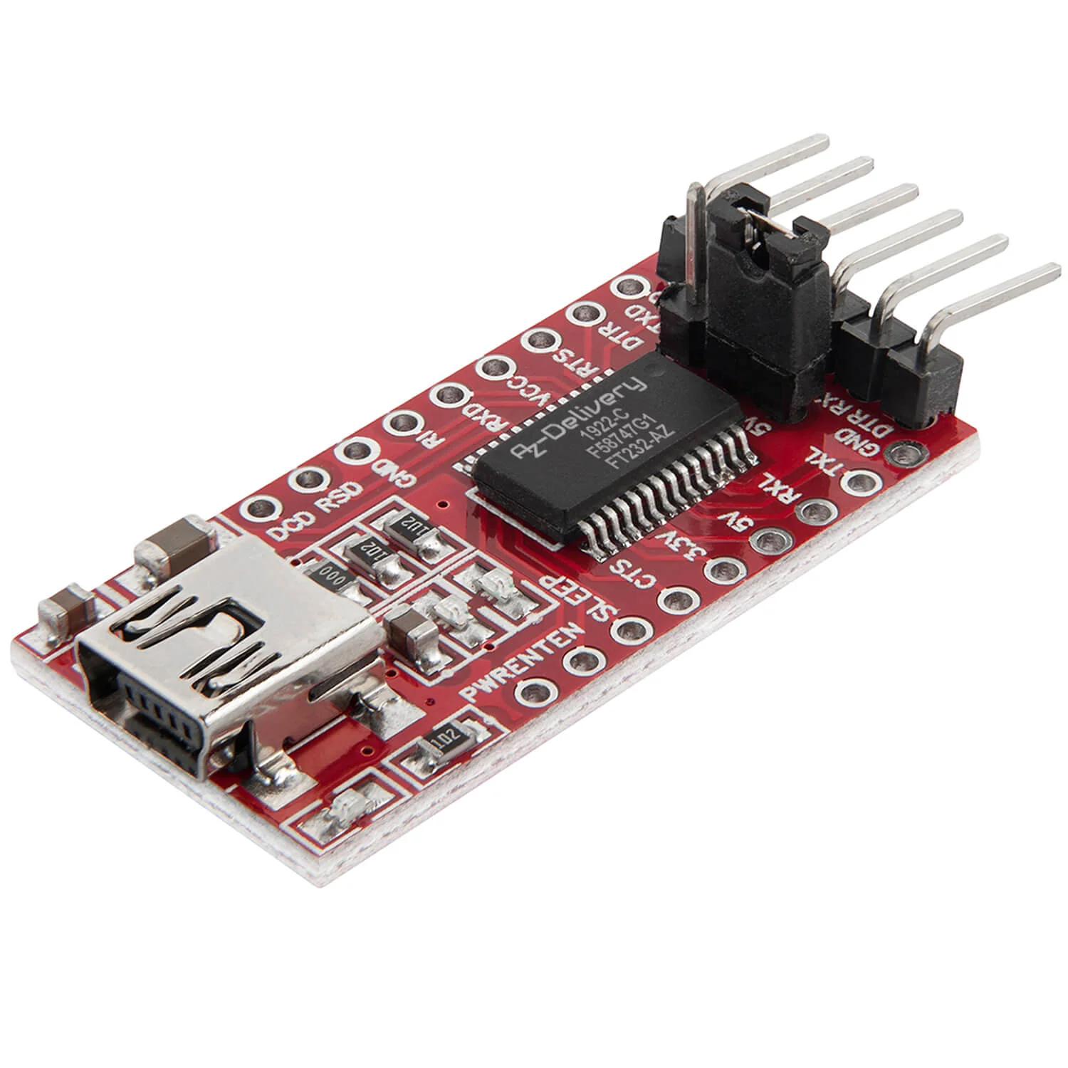 FT232-AZ USB zu TTL Serial Adapter für 3,3V und 5V - Image 4