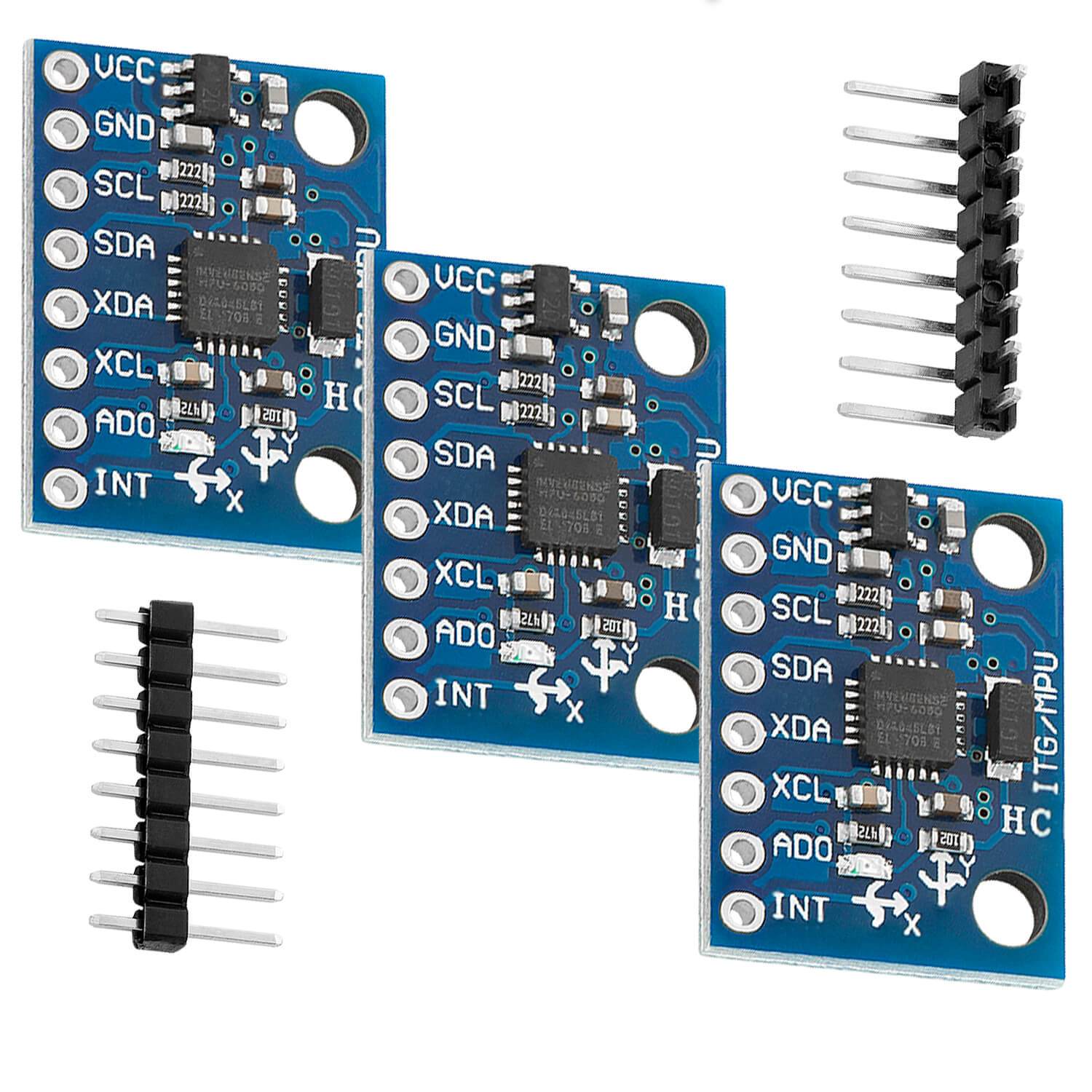 GY-521 MPU-6050 3-Achsen-Gyroskop und Beschleunigungssensor - Image 4