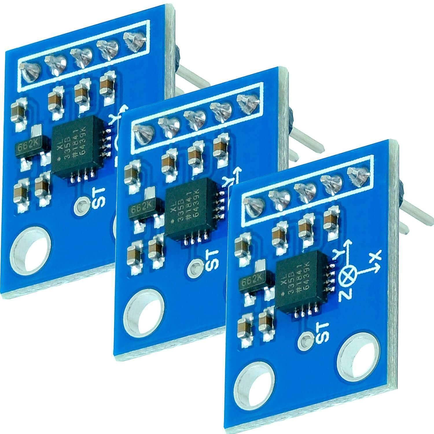 GY-61 ADXL335 Beschleunigungssensor 3-Axis Neigungswinkel Modul - Image 4