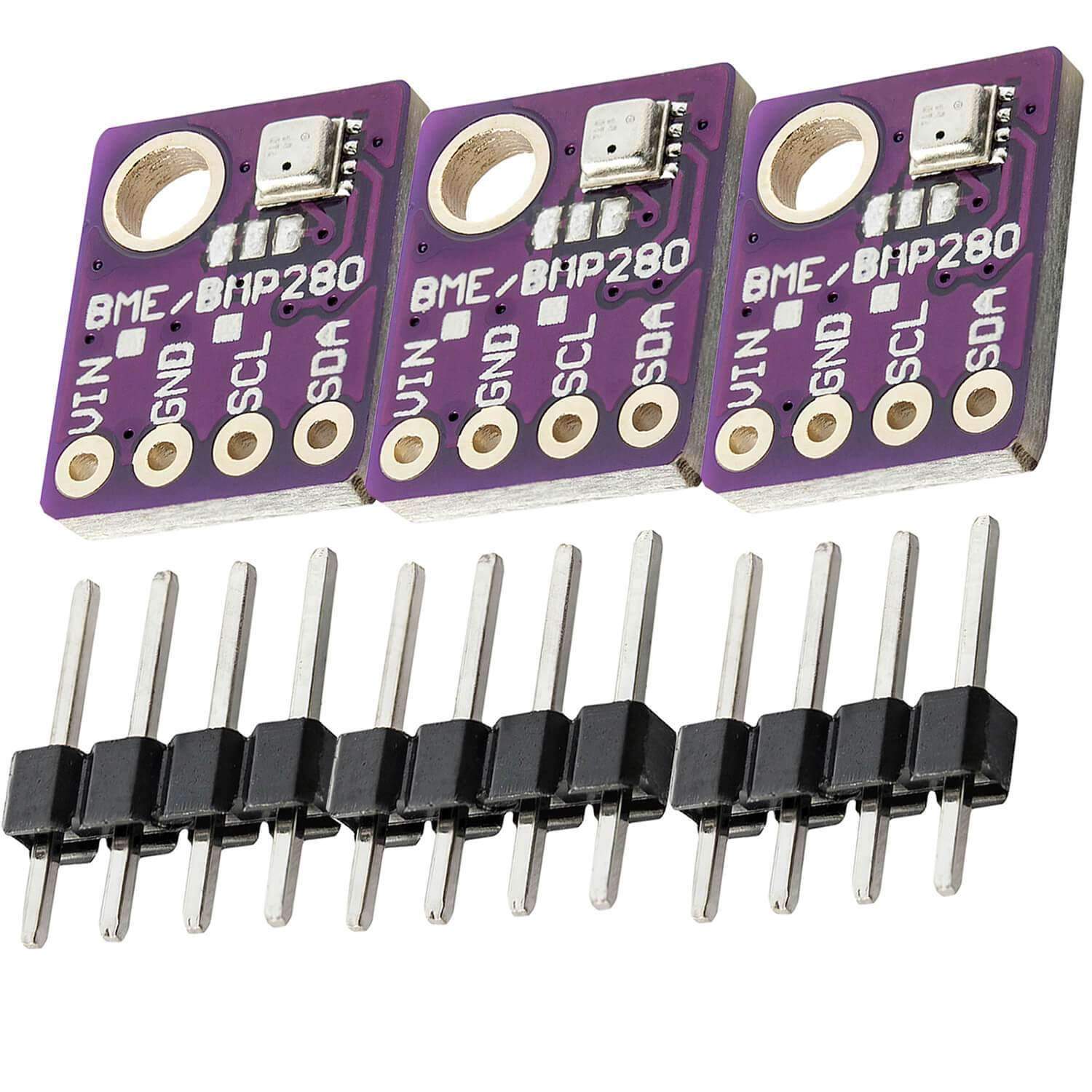 GY-BME280 Barometrischer Sensor für Temperatur, Luftfeuchtigkeit und Luftdruck - Image 5