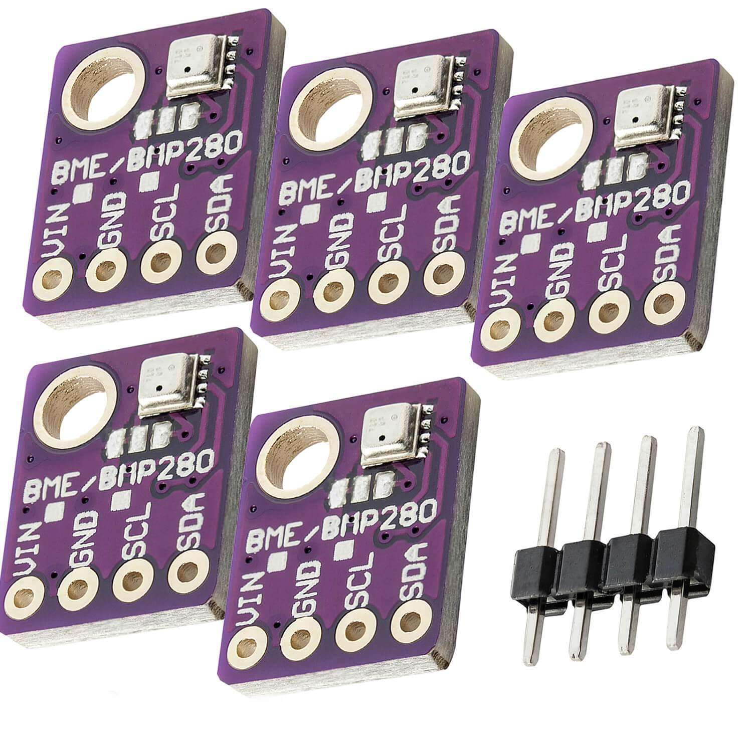 GY-BME280 Barometrischer Sensor für Temperatur, Luftfeuchtigkeit und Luftdruck - Image 6