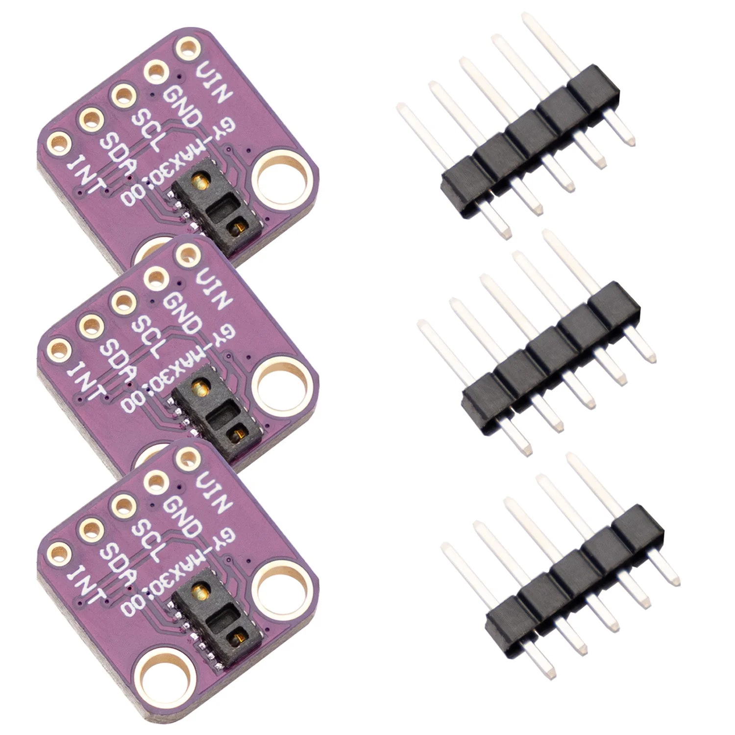 MAX30100 Breakout Board - Integrierte Pulsoximetrie und Herzfrequenzsensor-Lösung, kompatibel mit Arduino und Raspberry Pi - Image 5